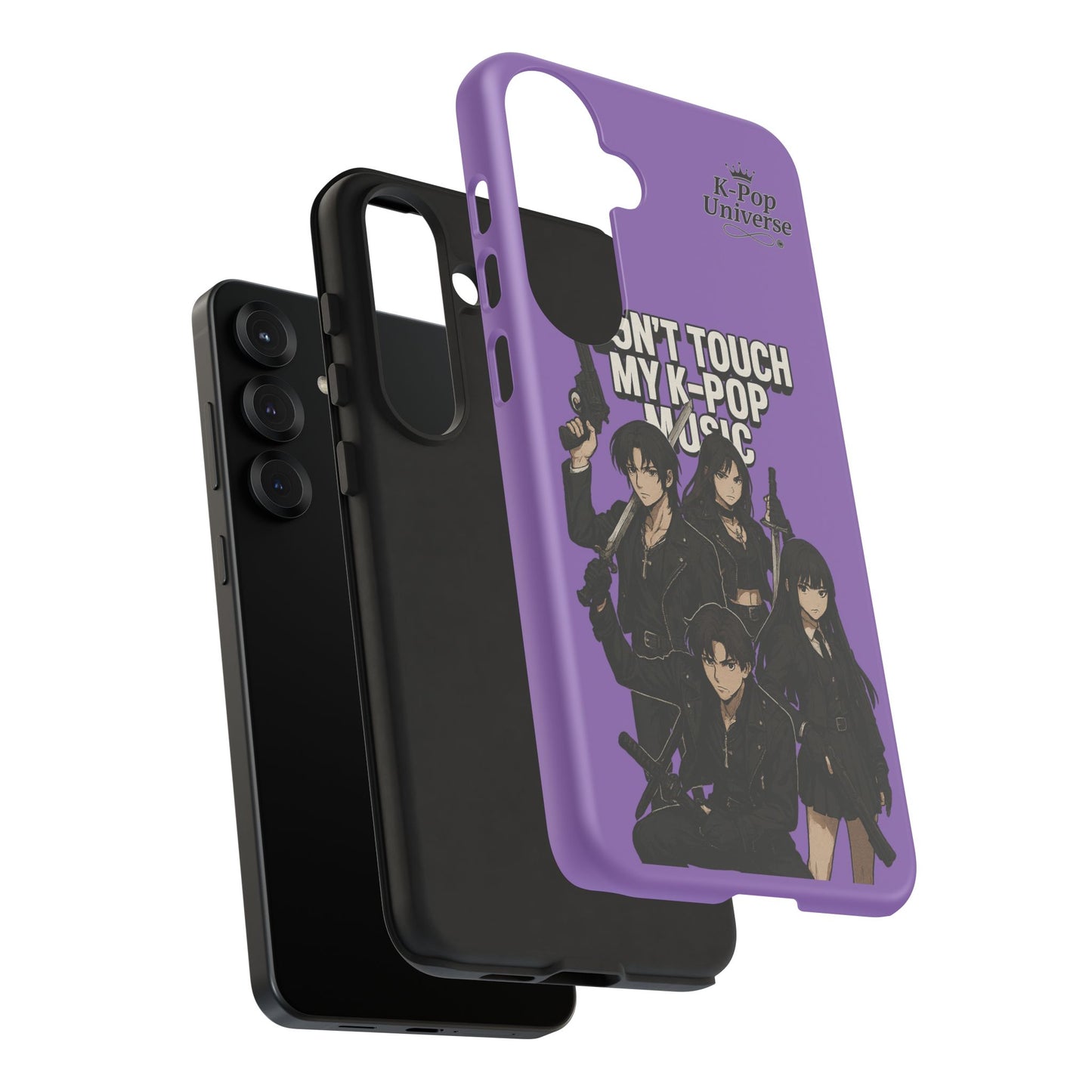 K-Pop Phone Case, Don't Touch My K-Pop Music Cover, Gift for Fans, Cute K-Pop Merchandise, Trending Phone Accessories