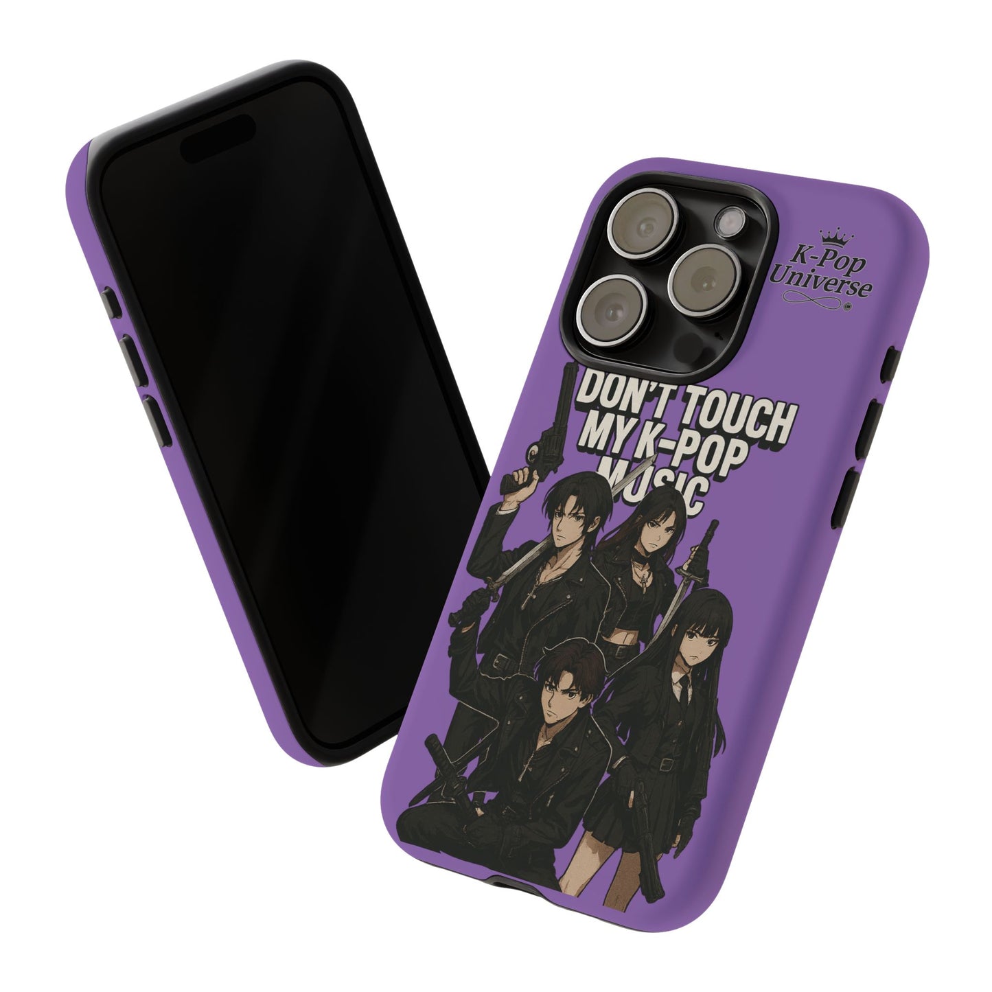 K-Pop Phone Case, Don't Touch My K-Pop Music Cover, Gift for Fans, Cute K-Pop Merchandise, Trending Phone Accessories
