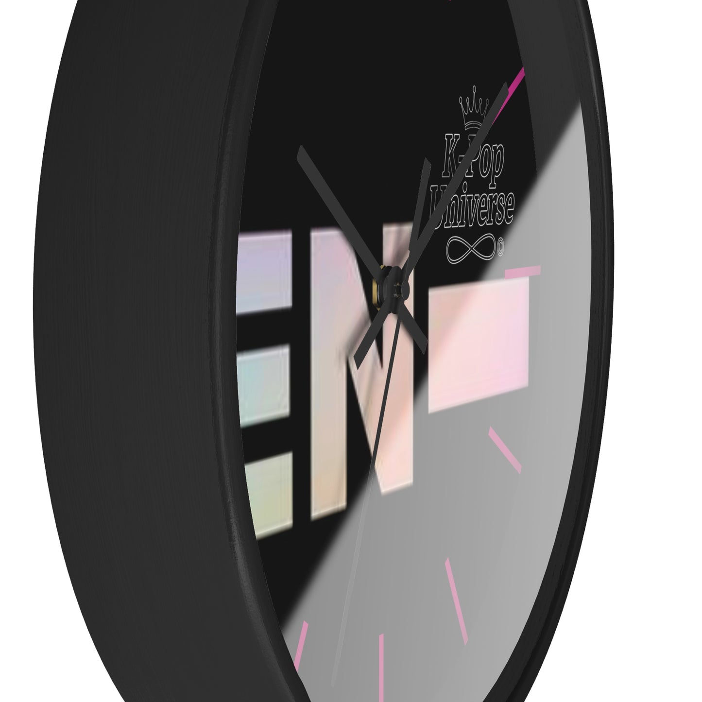 K-Pop Themed Wall Clock, Stylish Home Decor, J-Pop Universe Decoration, Unique Gift for Fans, Musician Inspired Wall Art