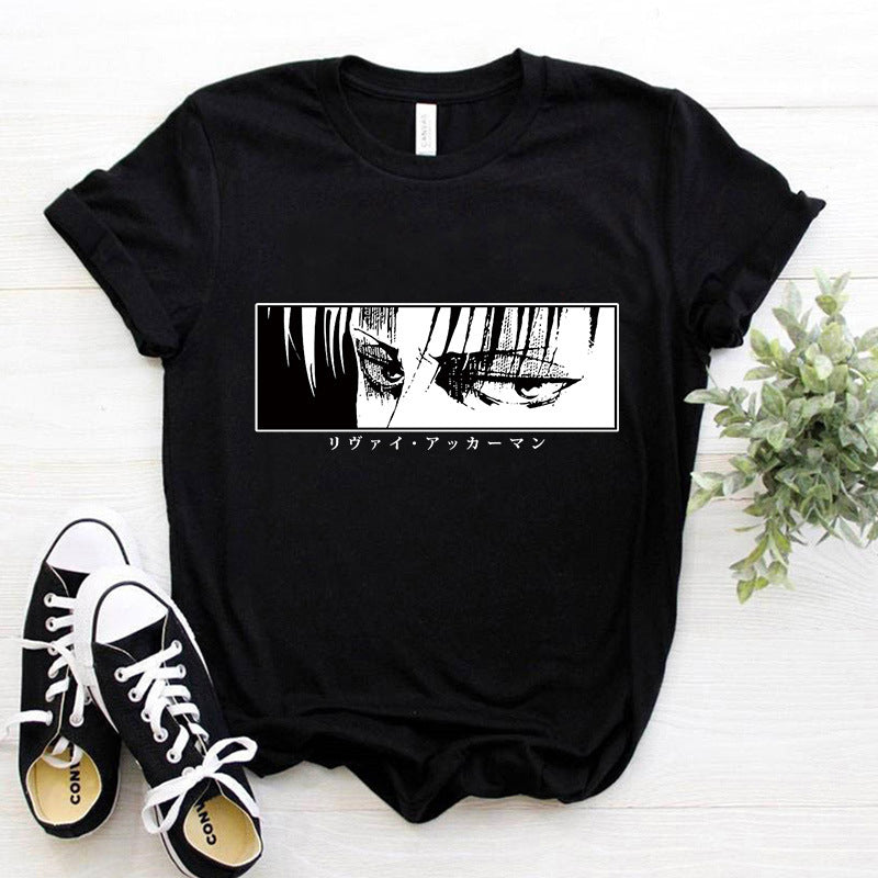 Y2k Japanese Anime Attack on Titan T Shirt Shingeki No K yoji🇯🇵