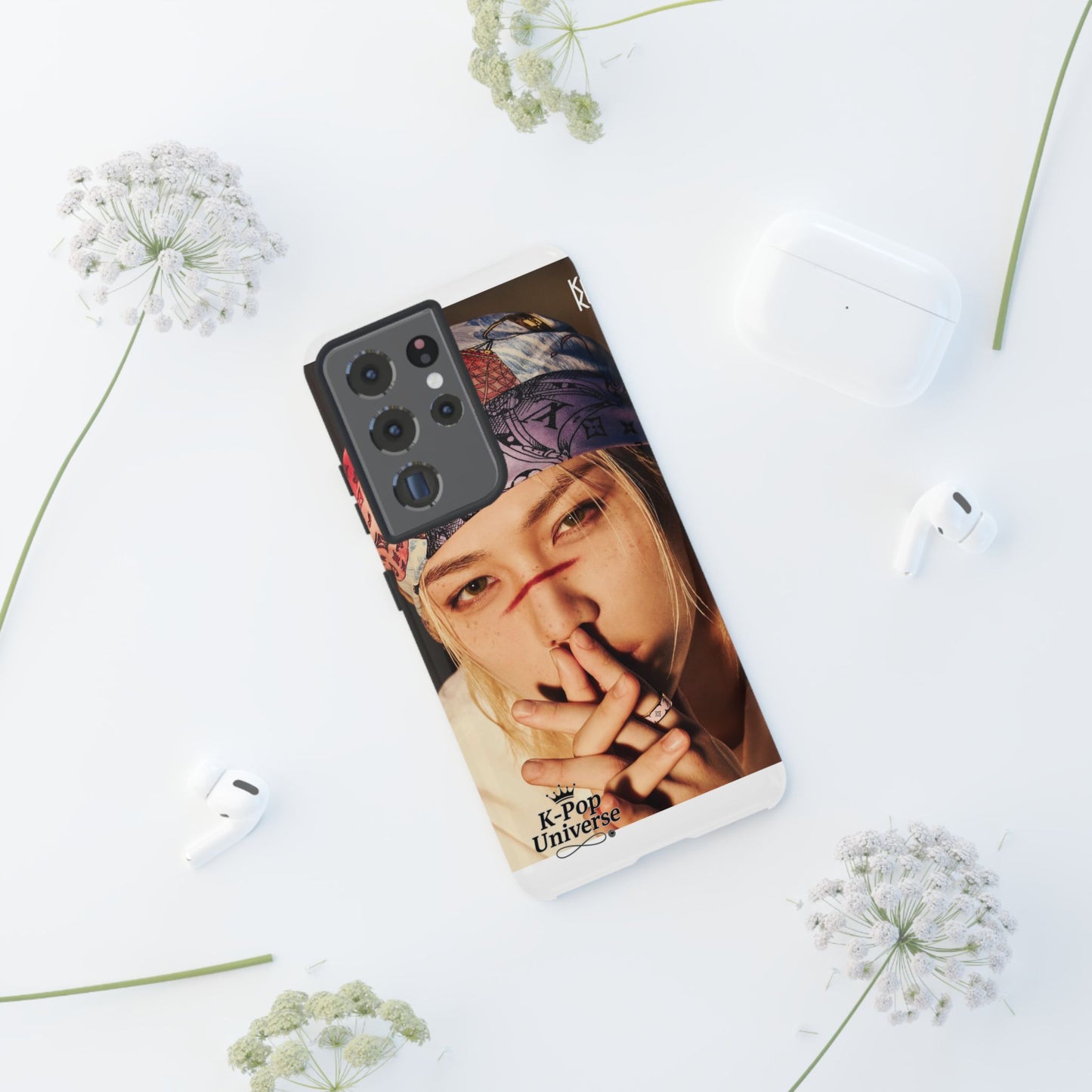 K-Pop Tough Phone Case, Stylish K-Pop Accessory, Trendy Gift for Fans, Birthday Present, Unique Phone Case Design