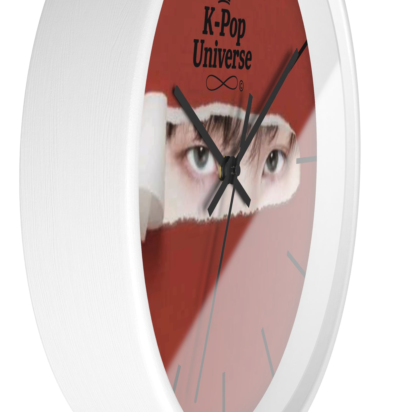 Wall Clock,K-Pop Universe Wall Clock, K-Pop Decor, Unique Gift, Home Decoration, Music Lover Accessory, Trendy Wall Art/Suga/bts