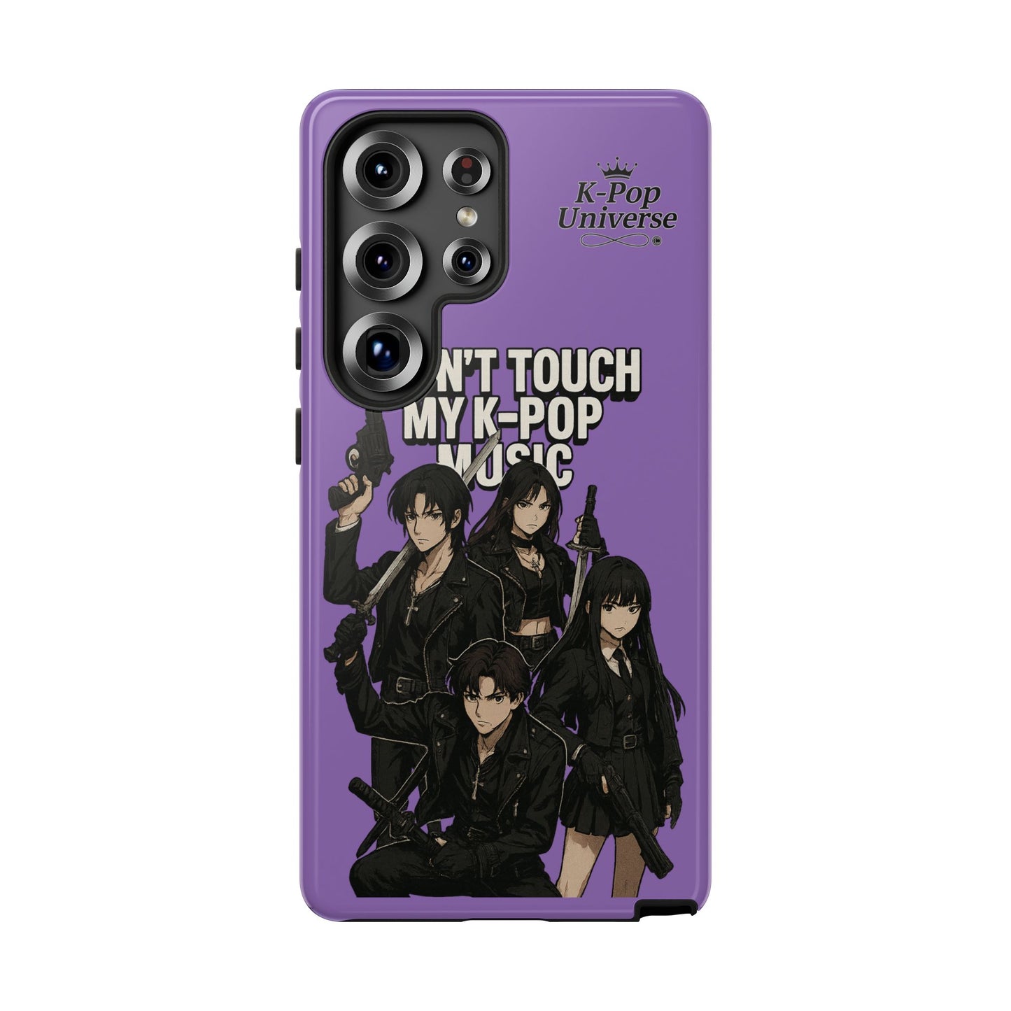 K-Pop Phone Case, Don't Touch My K-Pop Music Cover, Gift for Fans, Cute K-Pop Merchandise, Trending Phone Accessories