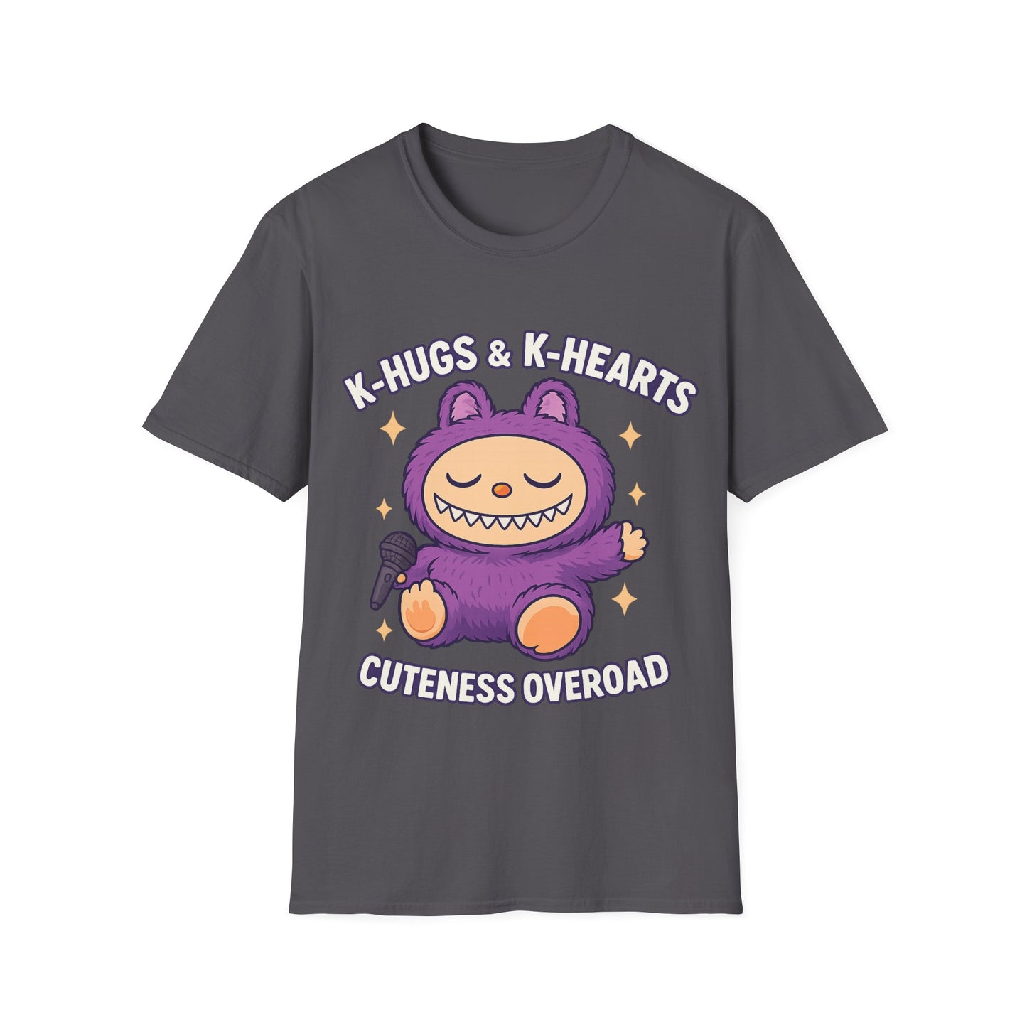 K-Pop Cute Character T-Shirt, Fun Fashion, Graphic Tees, Gift for Fans, Unique K-Pop Apparel, Cuteness Overload