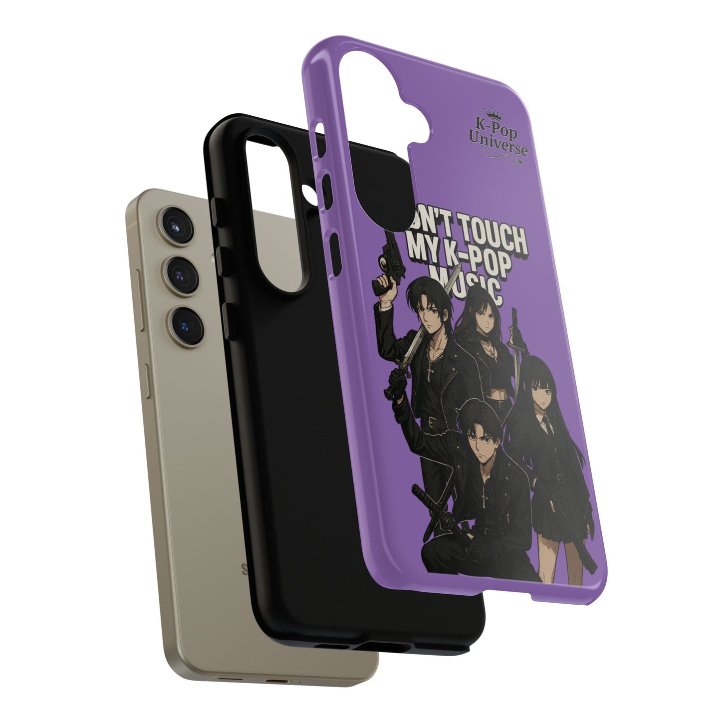 K-Pop Phone Case, Don't Touch My K-Pop Music Cover, Gift for Fans, Cute K-Pop Merchandise, Trending Phone Accessories