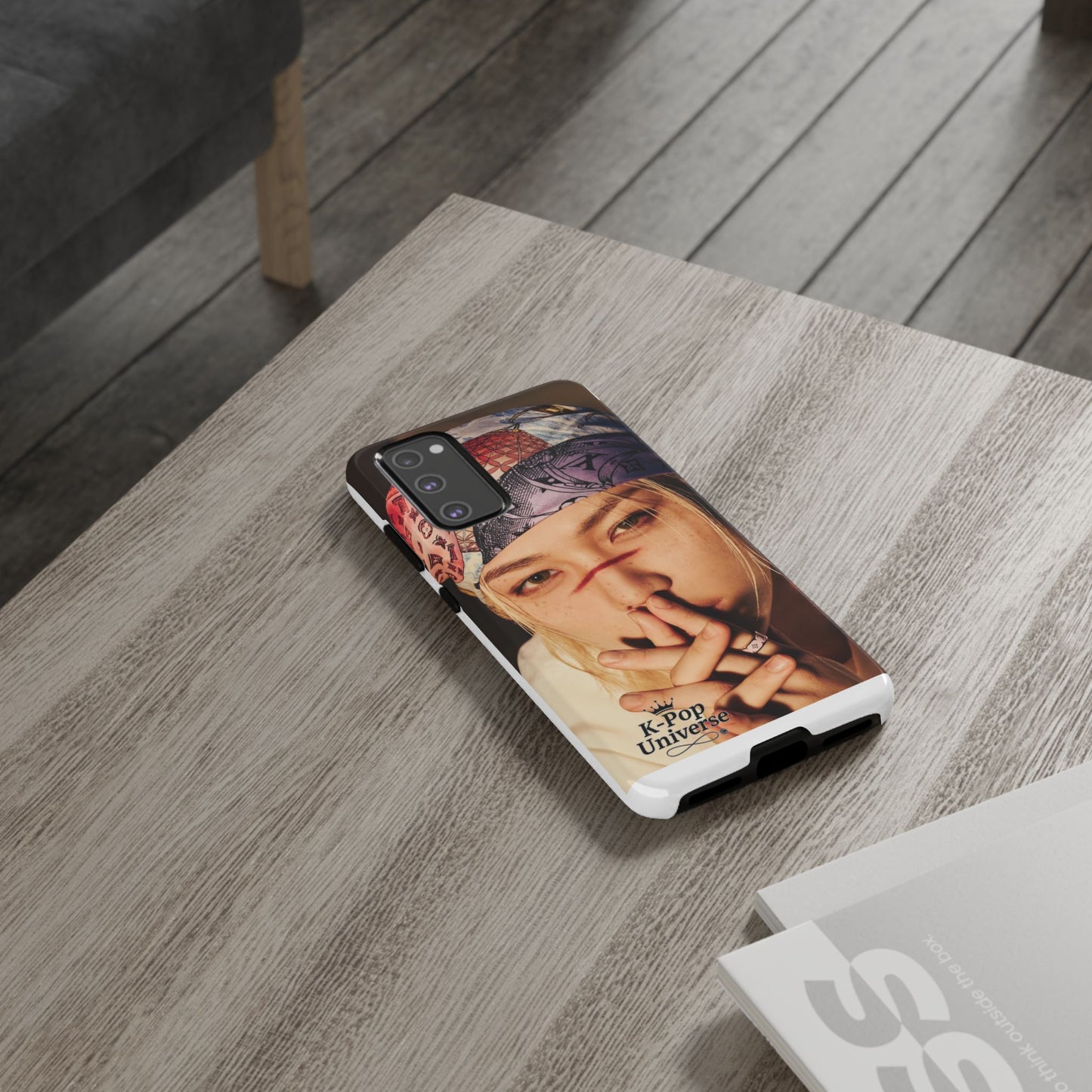 K-Pop Tough Phone Case, Stylish K-Pop Accessory, Trendy Gift for Fans, Birthday Present, Unique Phone Case Design