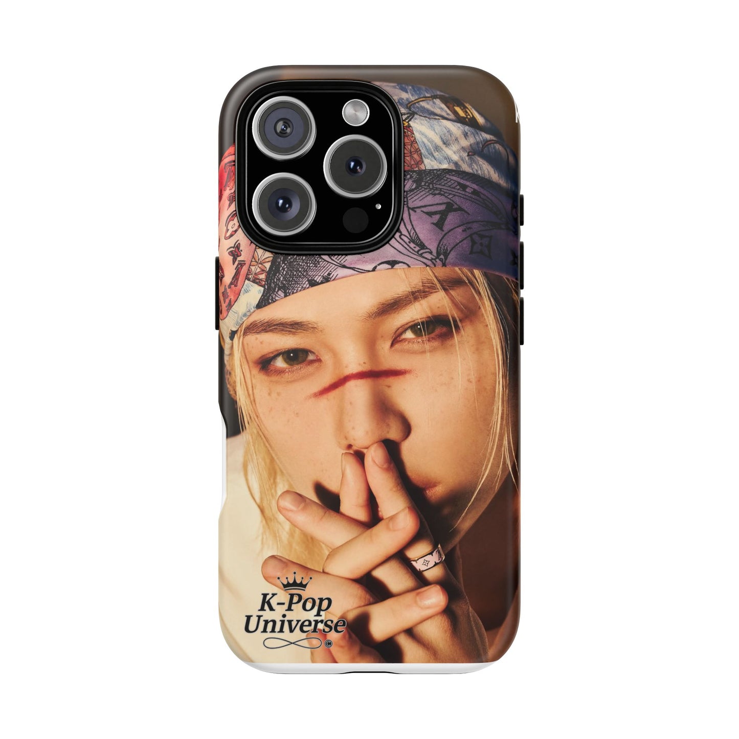 K-Pop Tough Phone Case, Stylish K-Pop Accessory, Trendy Gift for Fans, Birthday Present, Unique Phone Case Design