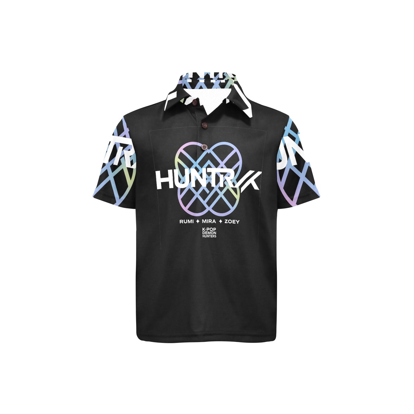 Big Boys' Polo Shirt T55, k-pop demon hunters, Huntrax