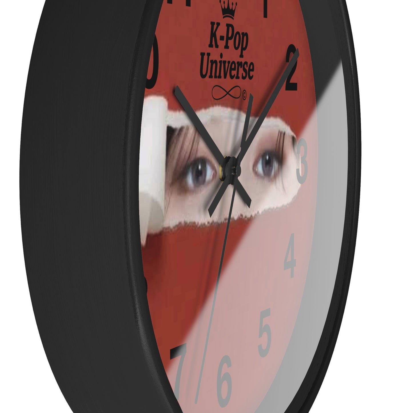 K-Pop Universe Wall Clock, Unique Home Decor, Music Lover Gift, Stylish Timepiece, K-Pop Fan Decor, Room Accent,Jimin /BTS