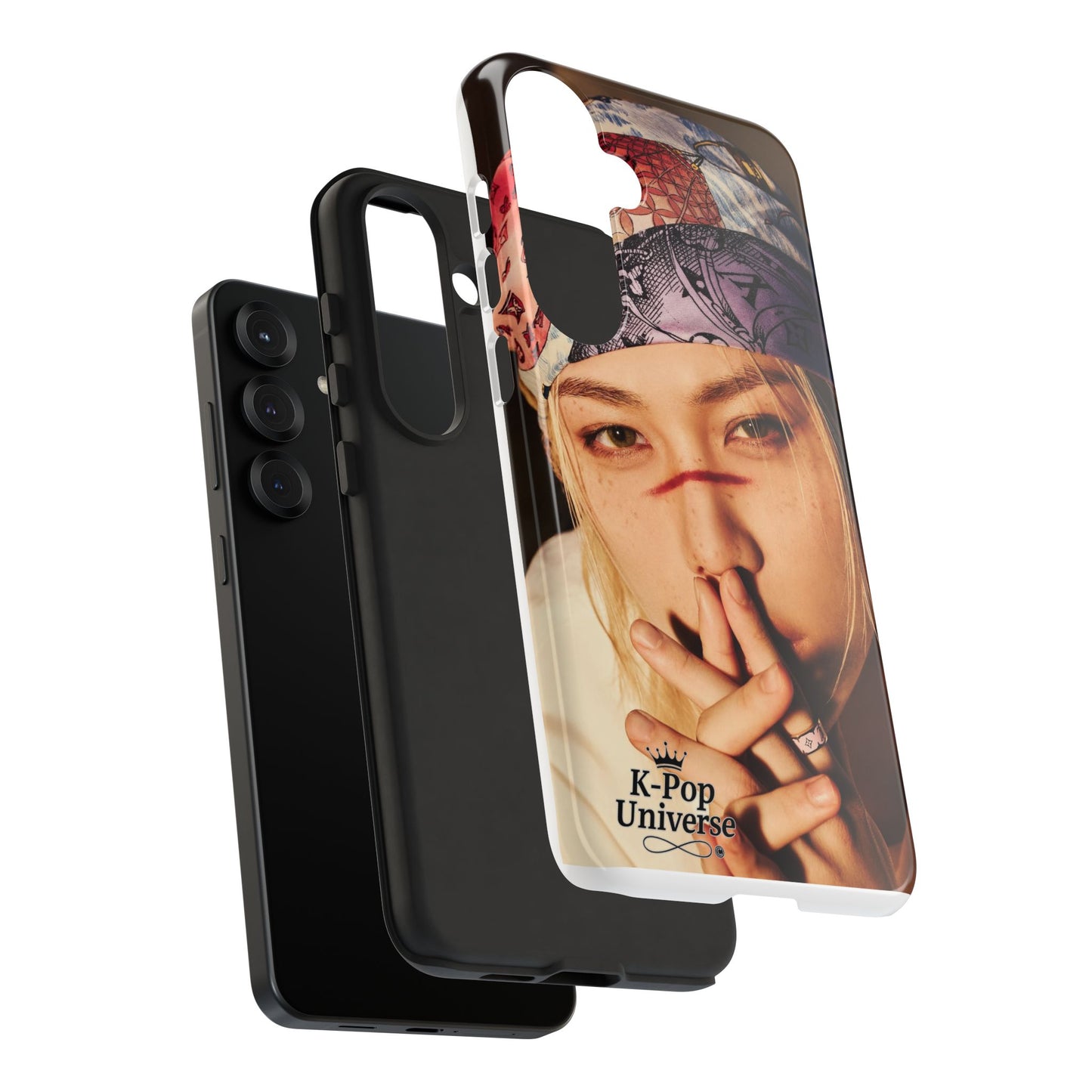 K-Pop Tough Phone Case, Stylish K-Pop Accessory, Trendy Gift for Fans, Birthday Present, Unique Phone Case Design