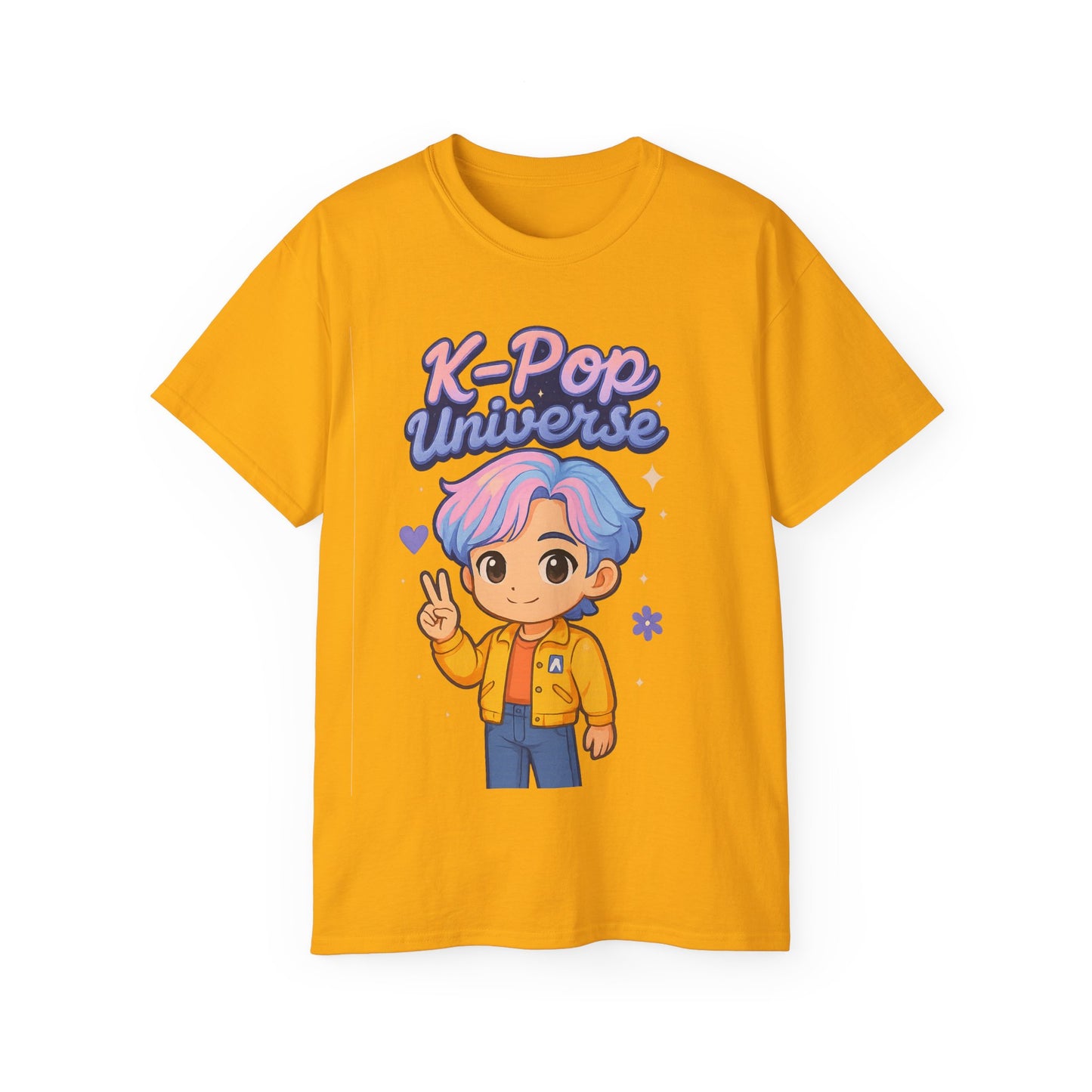 K-Pop Universe Tee, Unisex K-Pop T-Shirt, Cute K-Pop Merchandise, Trendy Graphic Tee, Gift for K-Pop Fans, Pop Culture Apparel