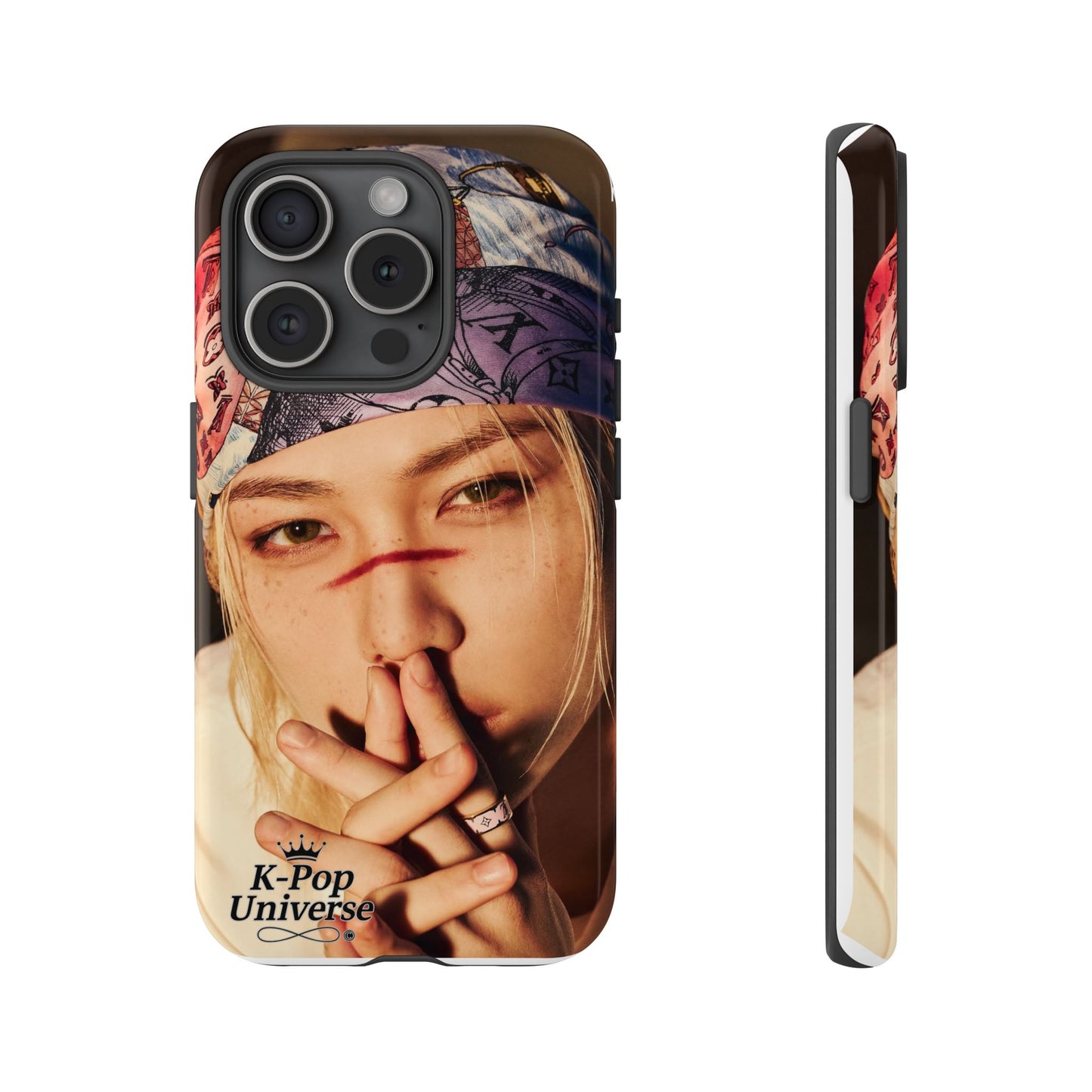 K-Pop Tough Phone Case, Stylish K-Pop Accessory, Trendy Gift for Fans, Birthday Present, Unique Phone Case Design