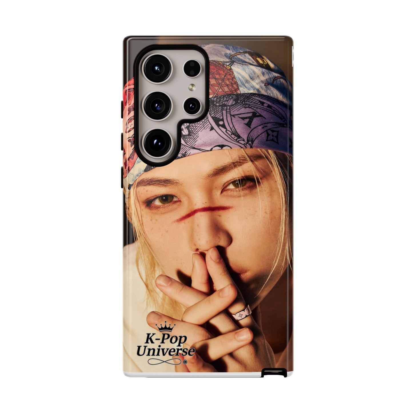 K-Pop Tough Phone Case, Stylish K-Pop Accessory, Trendy Gift for Fans, Birthday Present, Unique Phone Case Design