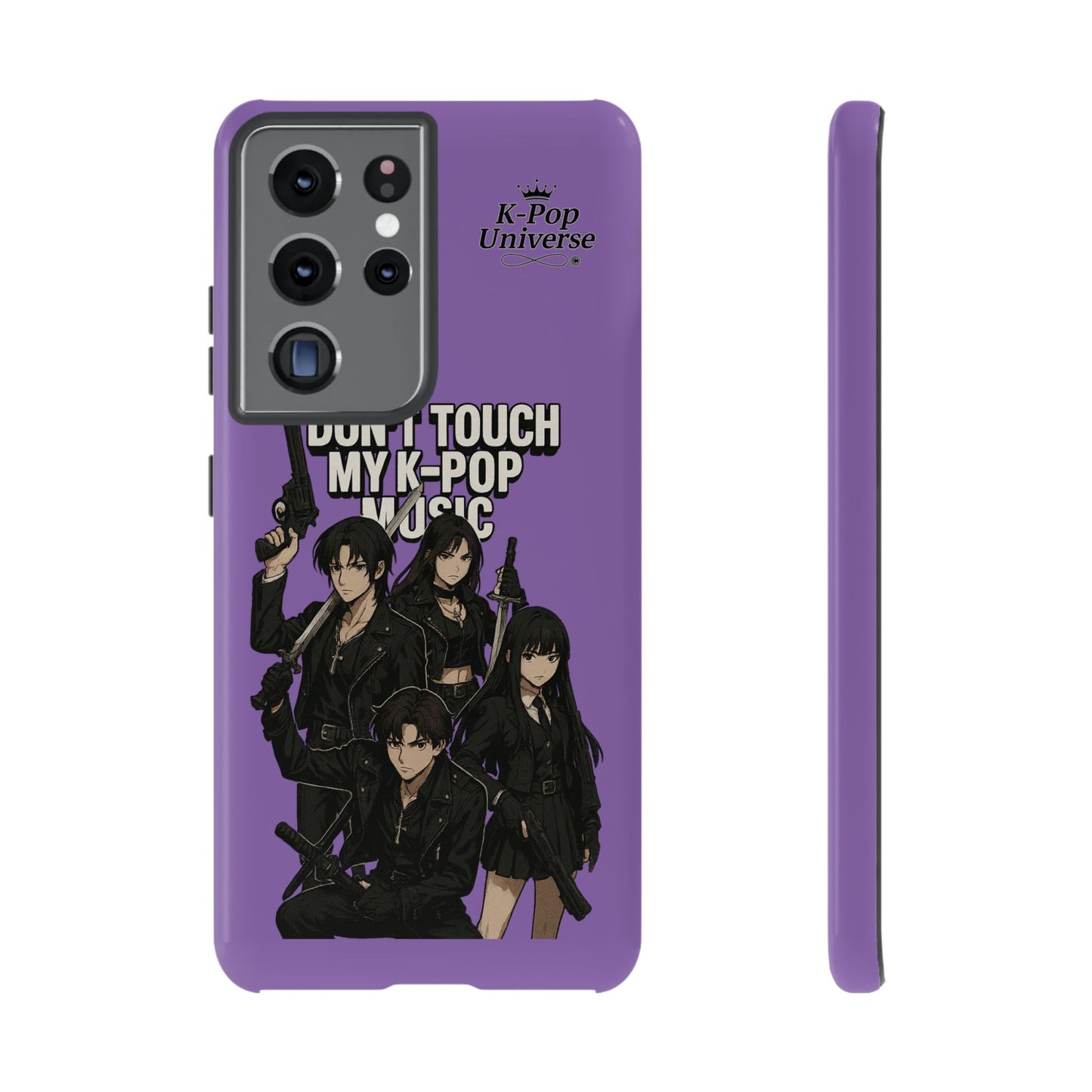 K-Pop Phone Case, Don't Touch My K-Pop Music Cover, Gift for Fans, Cute K-Pop Merchandise, Trending Phone Accessories