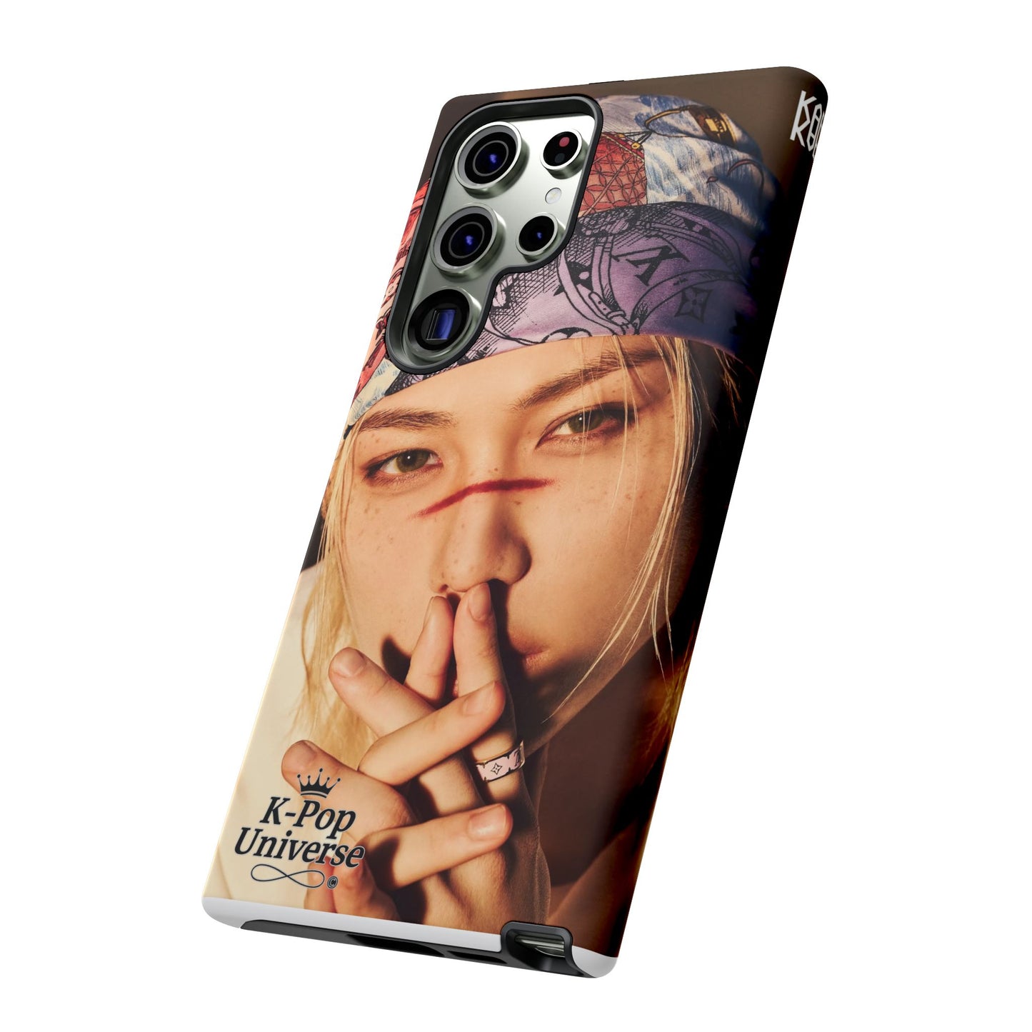 K-Pop Tough Phone Case, Stylish K-Pop Accessory, Trendy Gift for Fans, Birthday Present, Unique Phone Case Design