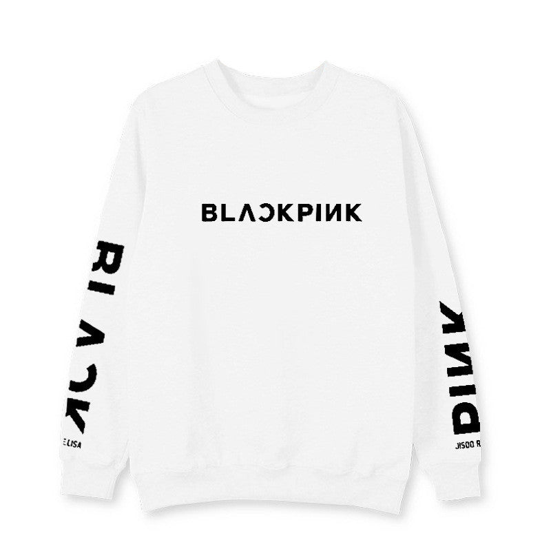 BLACKPINK Album Kpop Letters Printed Sweatshirt Hoodies, NelVKpop, K-pop universe