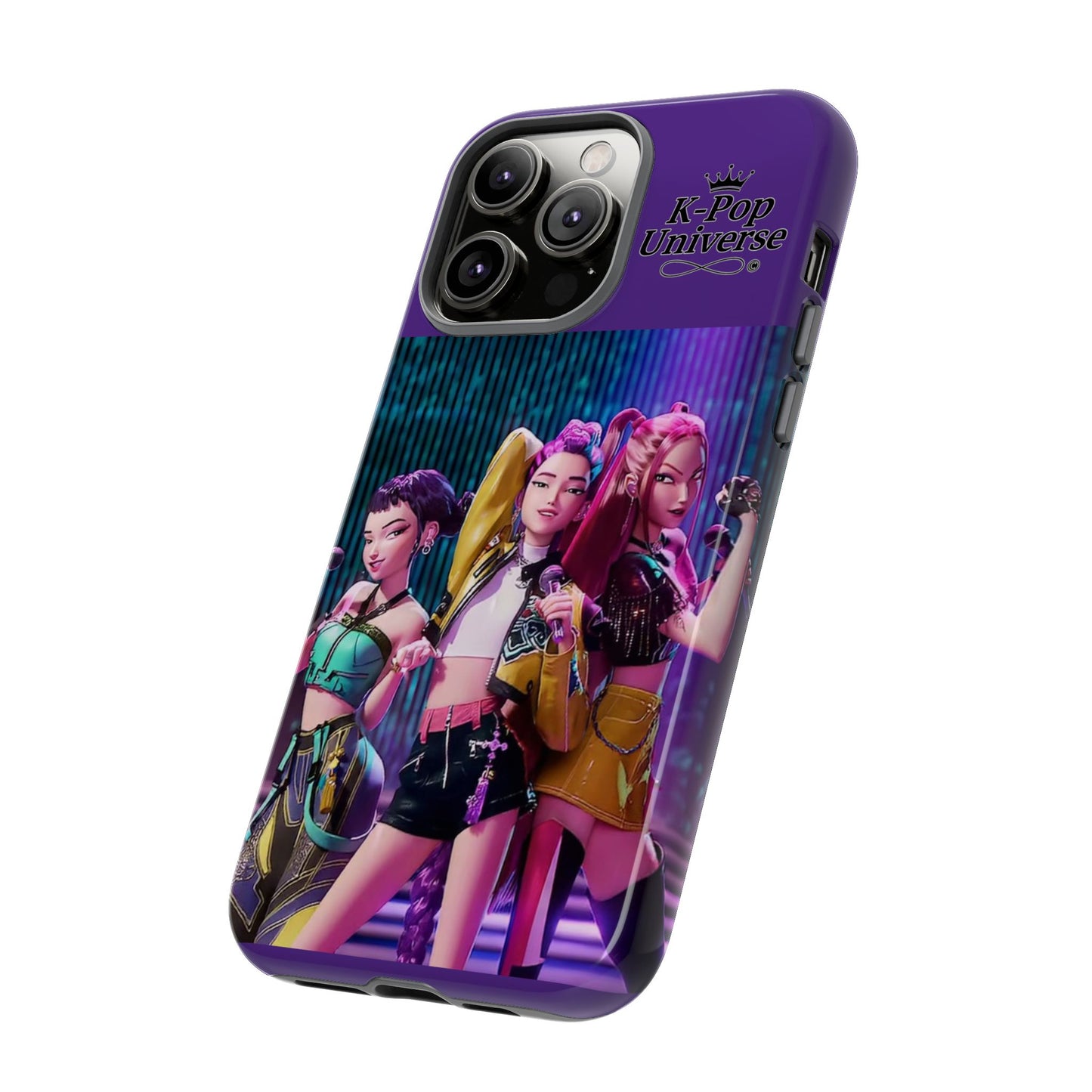 K-Pop Universe Phone Case, Stylish Tough Phone Cover, Colorful K-Pop Inspired Accessory, Trendy Gift for Fans, Durable Protection for Phones