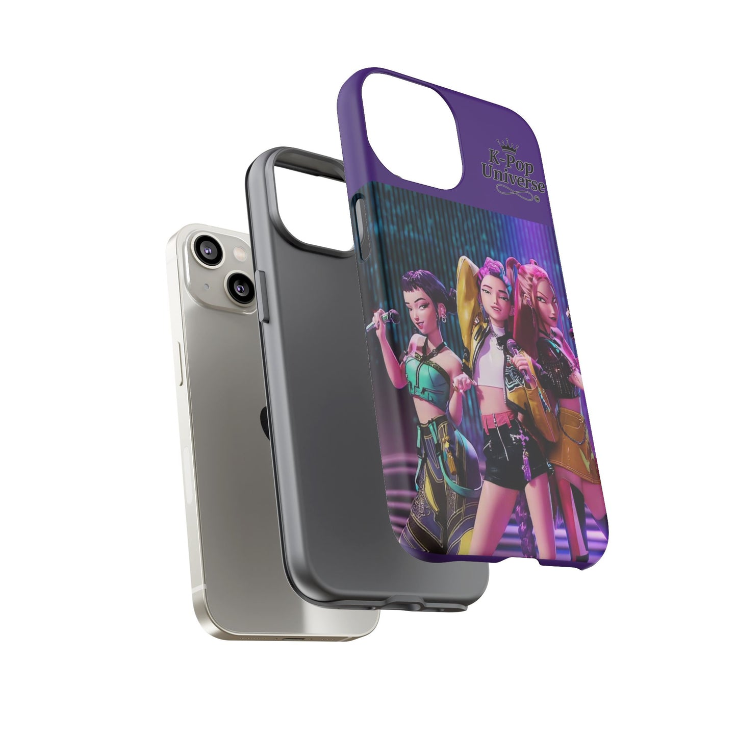 K-Pop Universe Phone Case, Stylish Tough Phone Cover, Colorful K-Pop Inspired Accessory, Trendy Gift for Fans, Durable Protection for Phones
