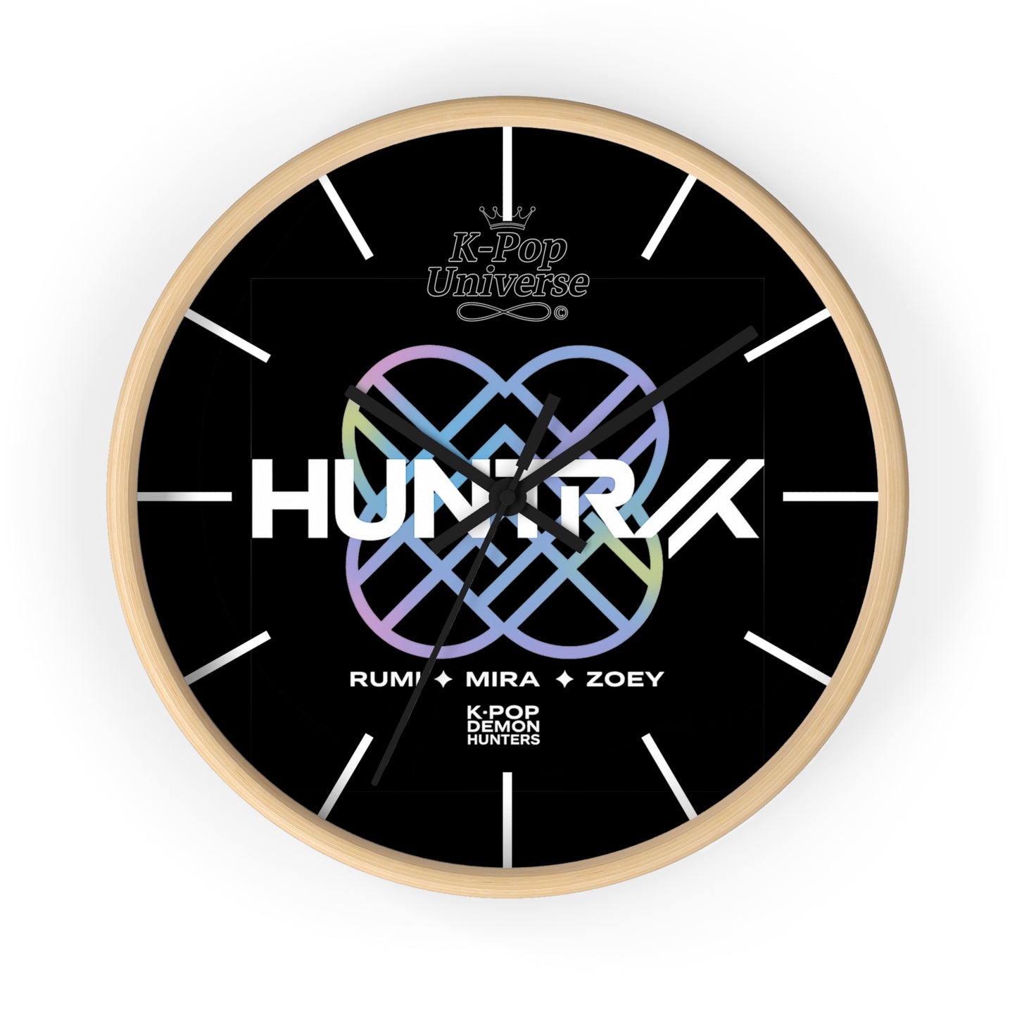 ❗ LIMITED EDITION❗Wall Clock, Huntrax, K-pop demon hunters, k-pop universe