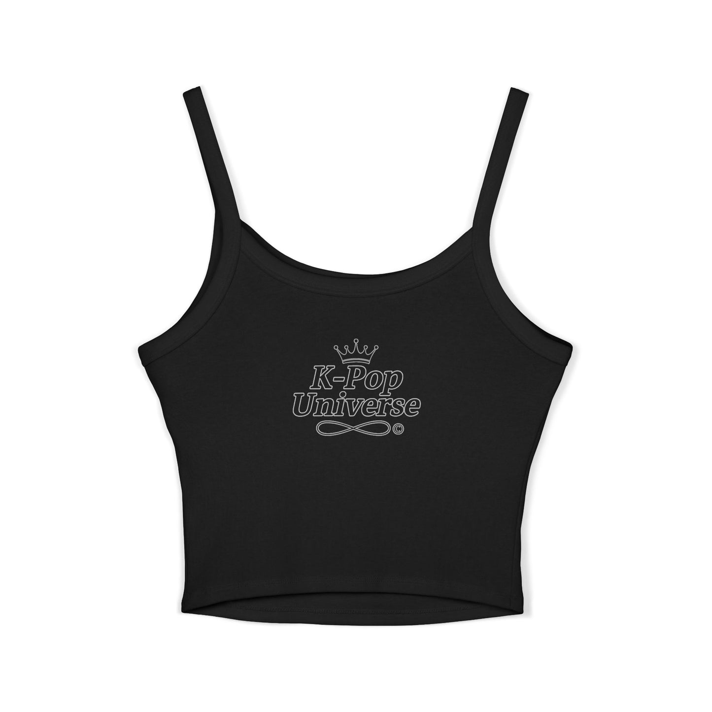 K-Pop Inspired Women's Spaghetti Strap Tank Top, Summer Fashion, Music Lover Gift, Festival Wear, Trendy Tops
