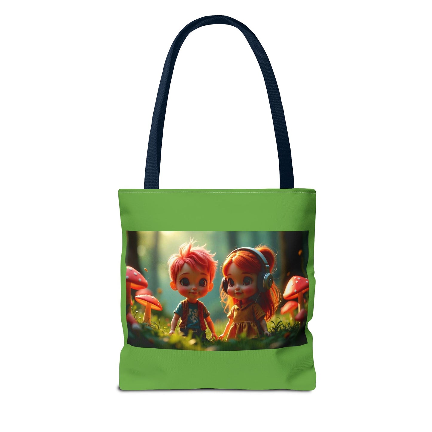 K-Pop Universe Tote Bag - Eco-Friendly Shopping, Cute Character Design, Gift for Fans, Stylish Accessory, Everyday Use