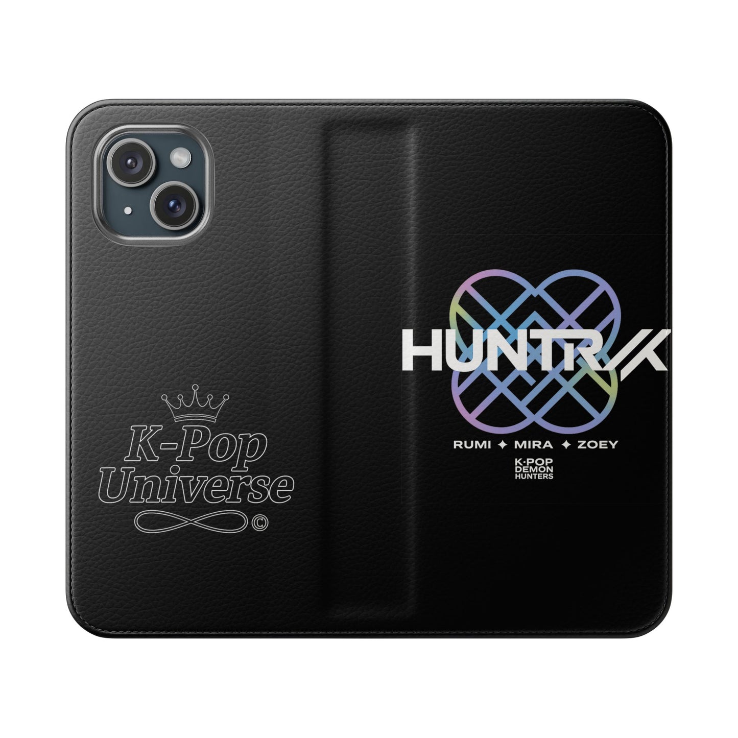 LIMITED EDITION❗K-Pop Universe Flip Cases - Stylish Phone Wallet, Perfect for Fans, Gift for Music Lovers, Trendy Accessory, Smartphones, Huntrax, K-POP demon hunters, k-pop universe