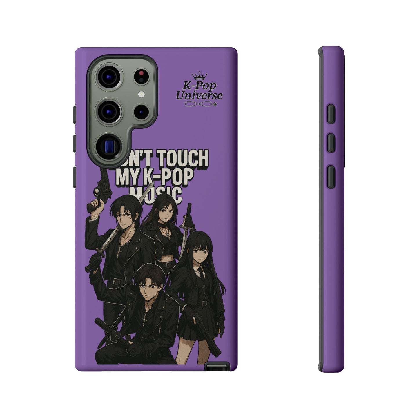 K-Pop Phone Case, Don't Touch My K-Pop Music Cover, Gift for Fans, Cute K-Pop Merchandise, Trending Phone Accessories