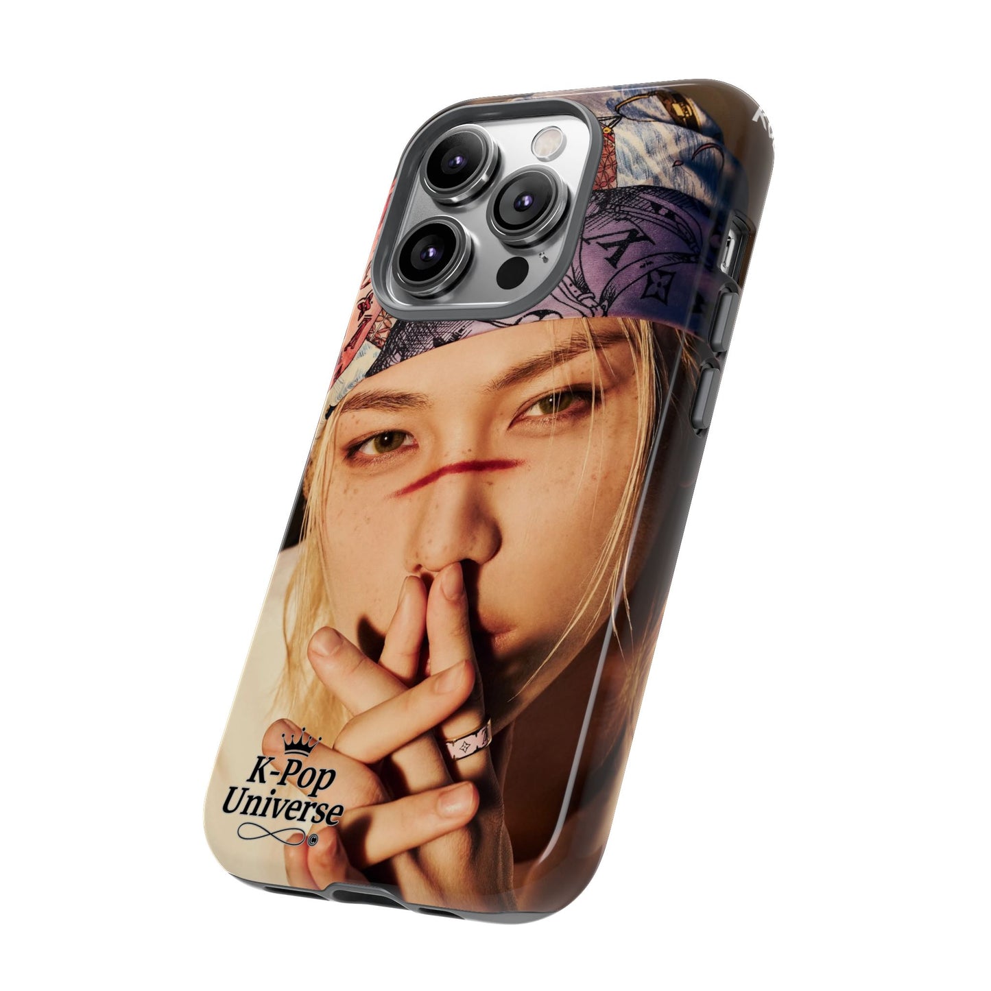 K-Pop Tough Phone Case, Stylish K-Pop Accessory, Trendy Gift for Fans, Birthday Present, Unique Phone Case Design