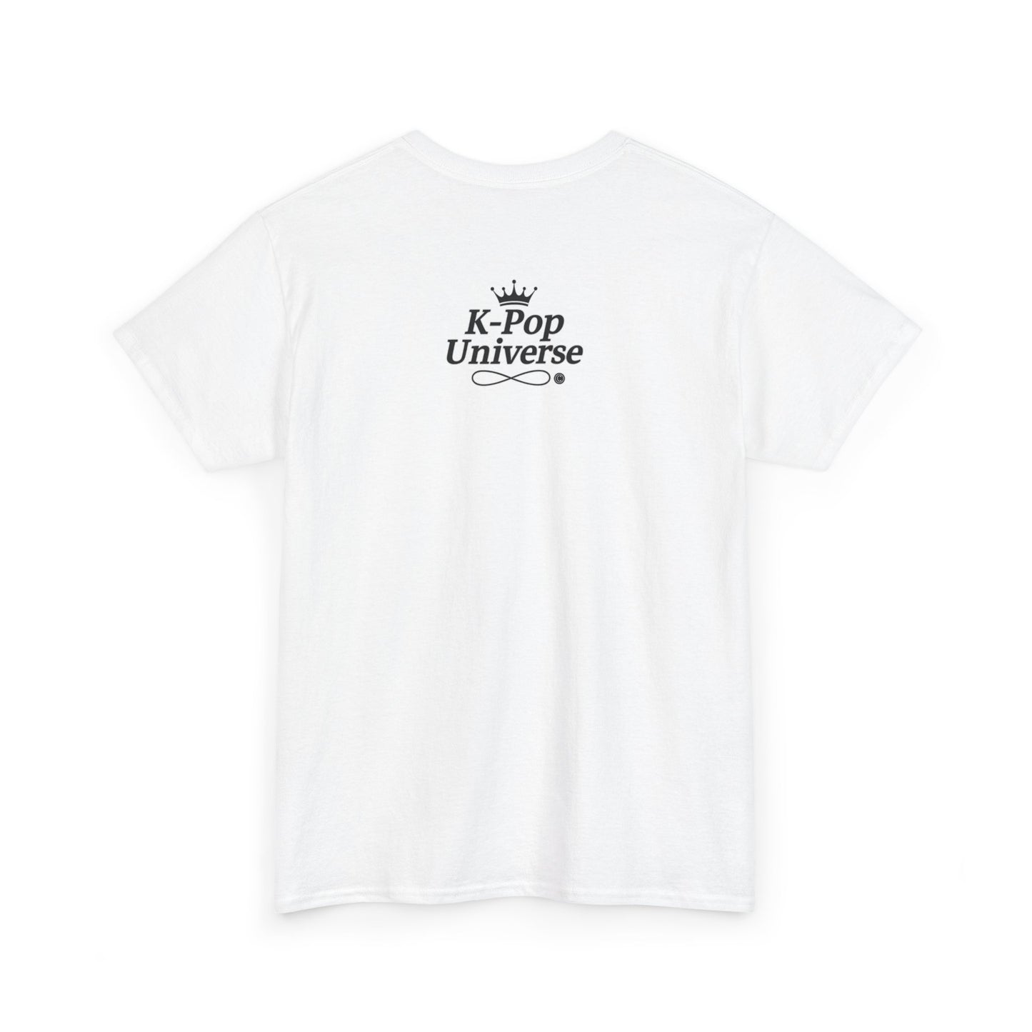 K-Pop Inspired Unisex Heavy Cotton Tee, Trendy T-Shirt, Music Lover Gift, Stylish Outfit, Casual Wear, Concert Apparel