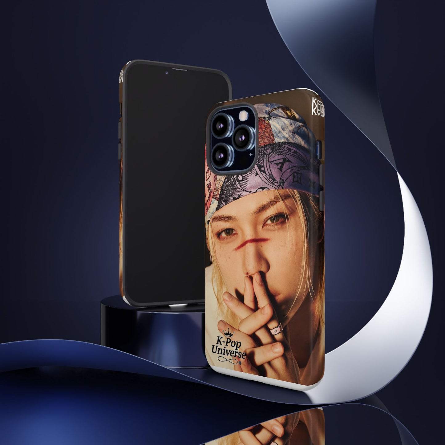 K-Pop Tough Phone Case, Stylish K-Pop Accessory, Trendy Gift for Fans, Birthday Present, Unique Phone Case Design