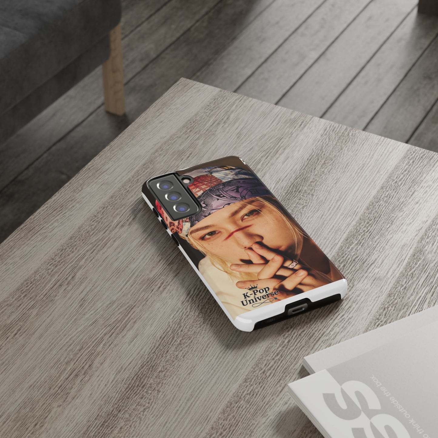 K-Pop Tough Phone Case, Stylish K-Pop Accessory, Trendy Gift for Fans, Birthday Present, Unique Phone Case Design