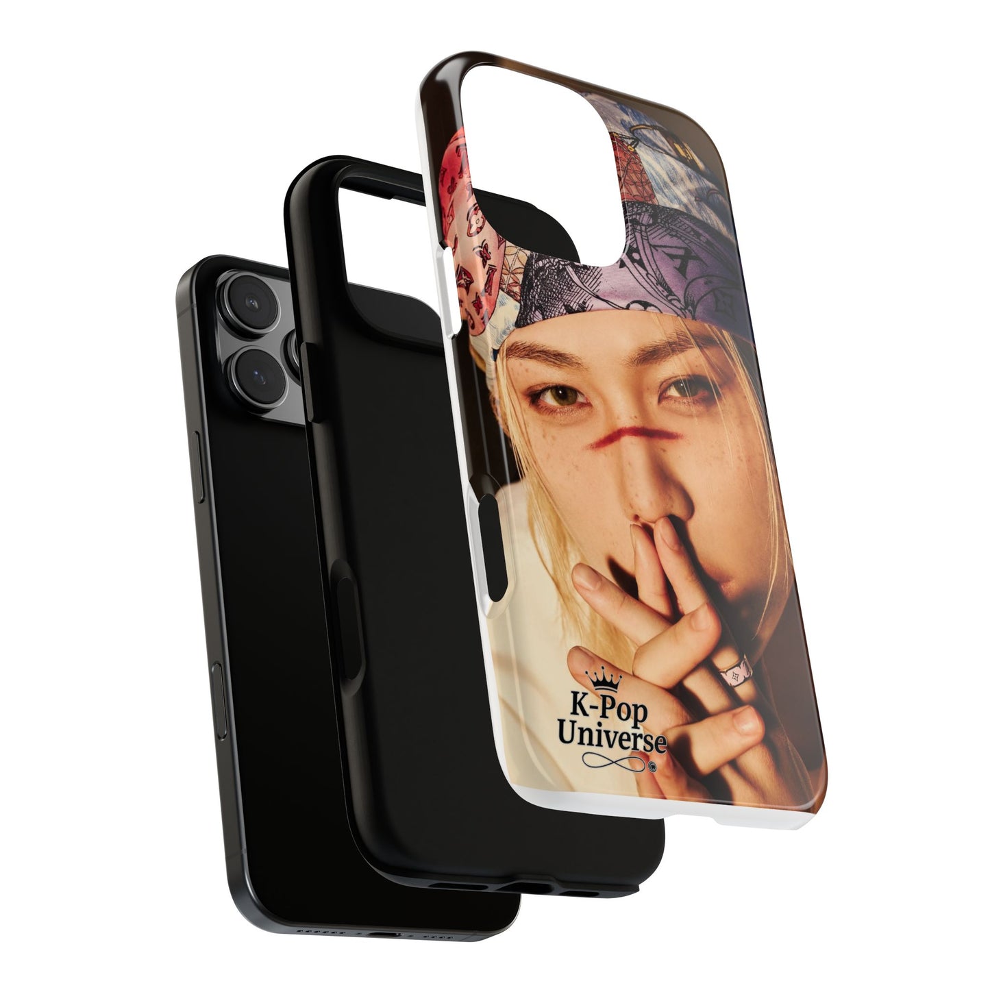 K-Pop Tough Phone Case, Stylish K-Pop Accessory, Trendy Gift for Fans, Birthday Present, Unique Phone Case Design