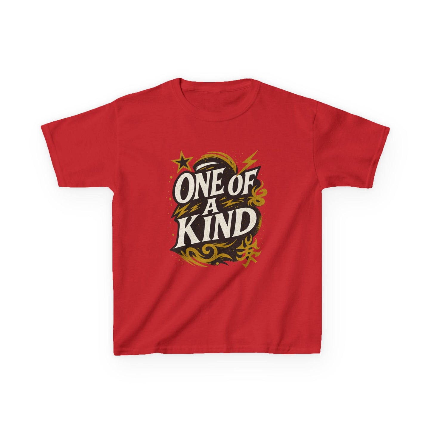One of a Kind Kids Tee, Unique Kids T-Shirt, Custom Kids Heavy Cotton Tee, Gift for Kids, Fun Kids Apparel