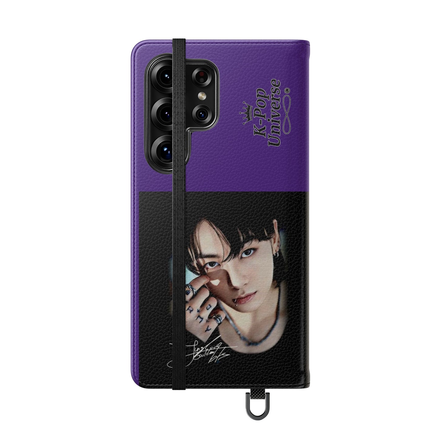 K-Pop Flip Case, Stylish Phone Wallet for Fans, Perfect for Gifts, Music Lovers, Festivals, Birthday Celebrations