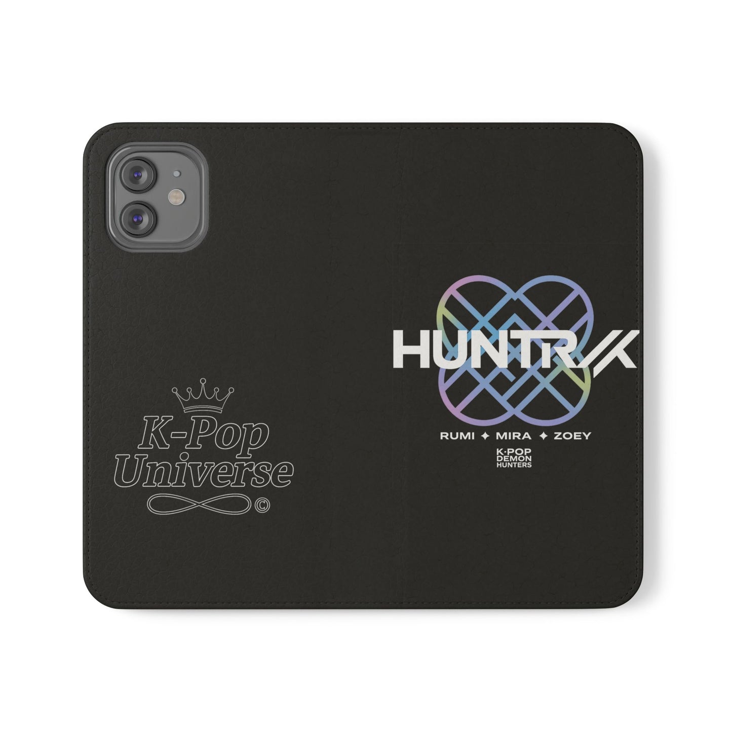 LIMITED EDITION❗K-Pop Universe Flip Cases - Stylish Phone Wallet, Perfect for Fans, Gift for Music Lovers, Trendy Accessory, Smartphones, Huntrax, K-POP demon hunters, k-pop universe