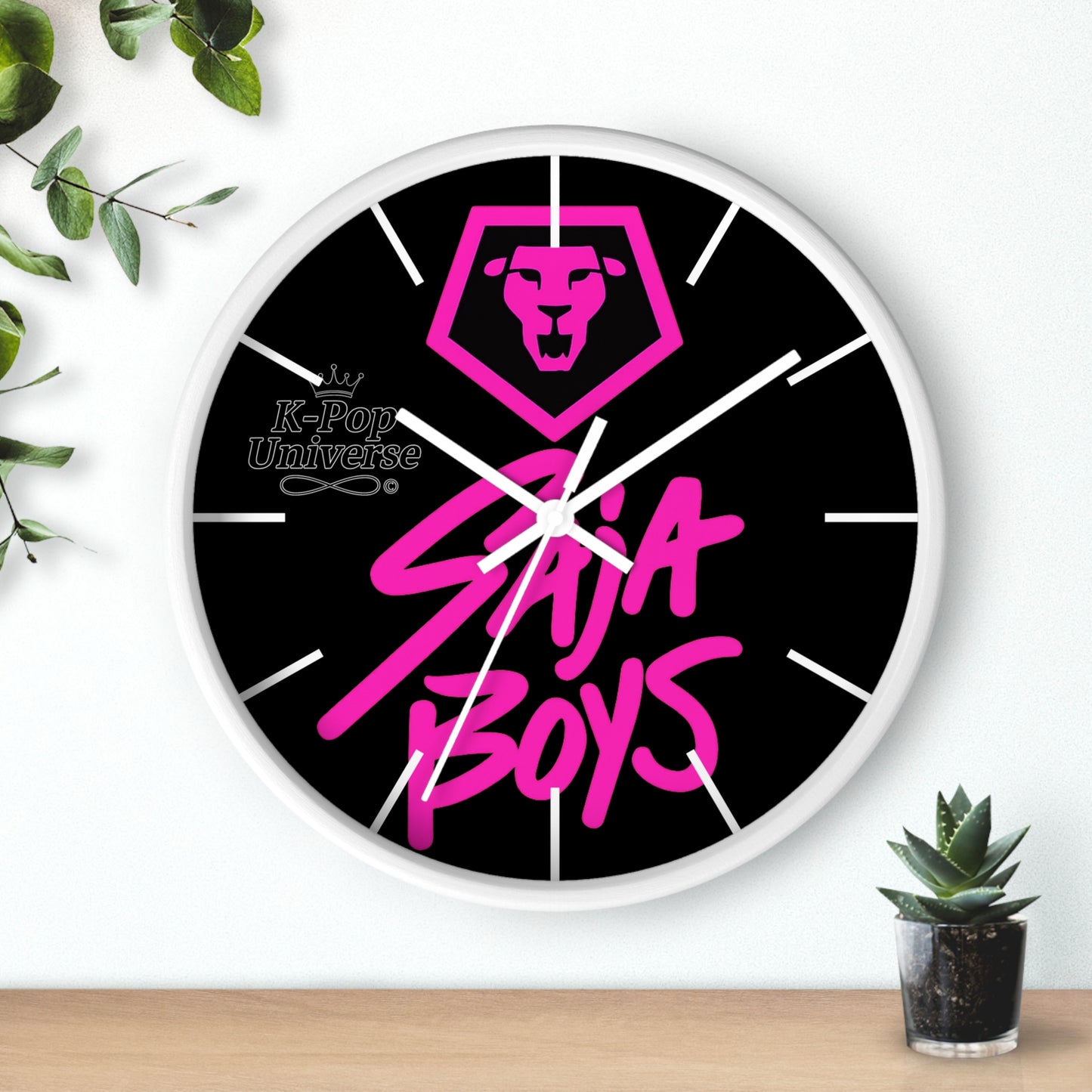 ❗ LIMITED EDITION ❗Wall Clock,Saja boys, K-pop demon hunters, k-pop universe