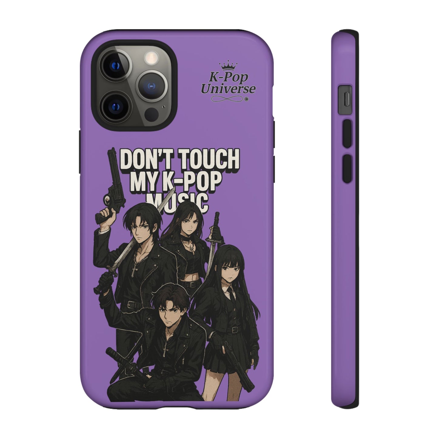 K-Pop Phone Case, Don't Touch My K-Pop Music Cover, Gift for Fans, Cute K-Pop Merchandise, Trending Phone Accessories