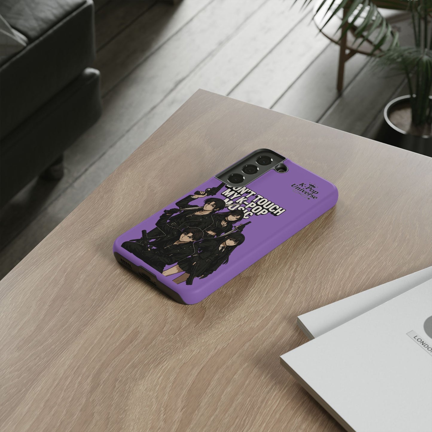 K-Pop Phone Case, Don't Touch My K-Pop Music Cover, Gift for Fans, Cute K-Pop Merchandise, Trending Phone Accessories