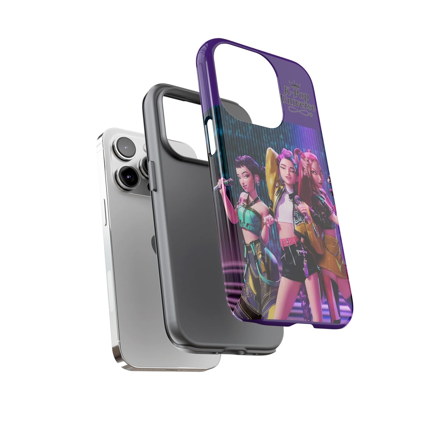 K-Pop Universe Phone Case, Stylish Tough Phone Cover, Colorful K-Pop Inspired Accessory, Trendy Gift for Fans, Durable Protection for Phones