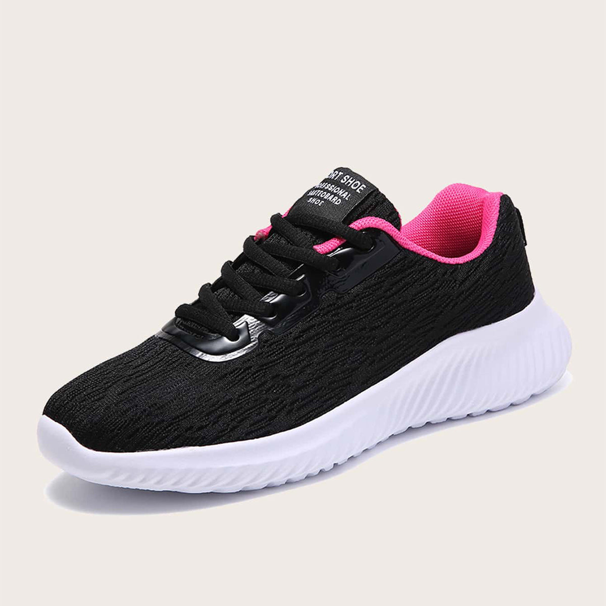 White shoes breathable lightweight casual sports women's shoes soft soled running shoes, unisex