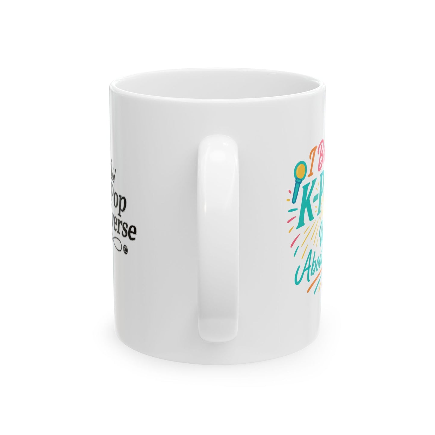 Colorful Ceramic Mug for Coffee Lovers, Perfect Gift for Birthdays, Thank You, or Just Because, 11oz & 15oz Options