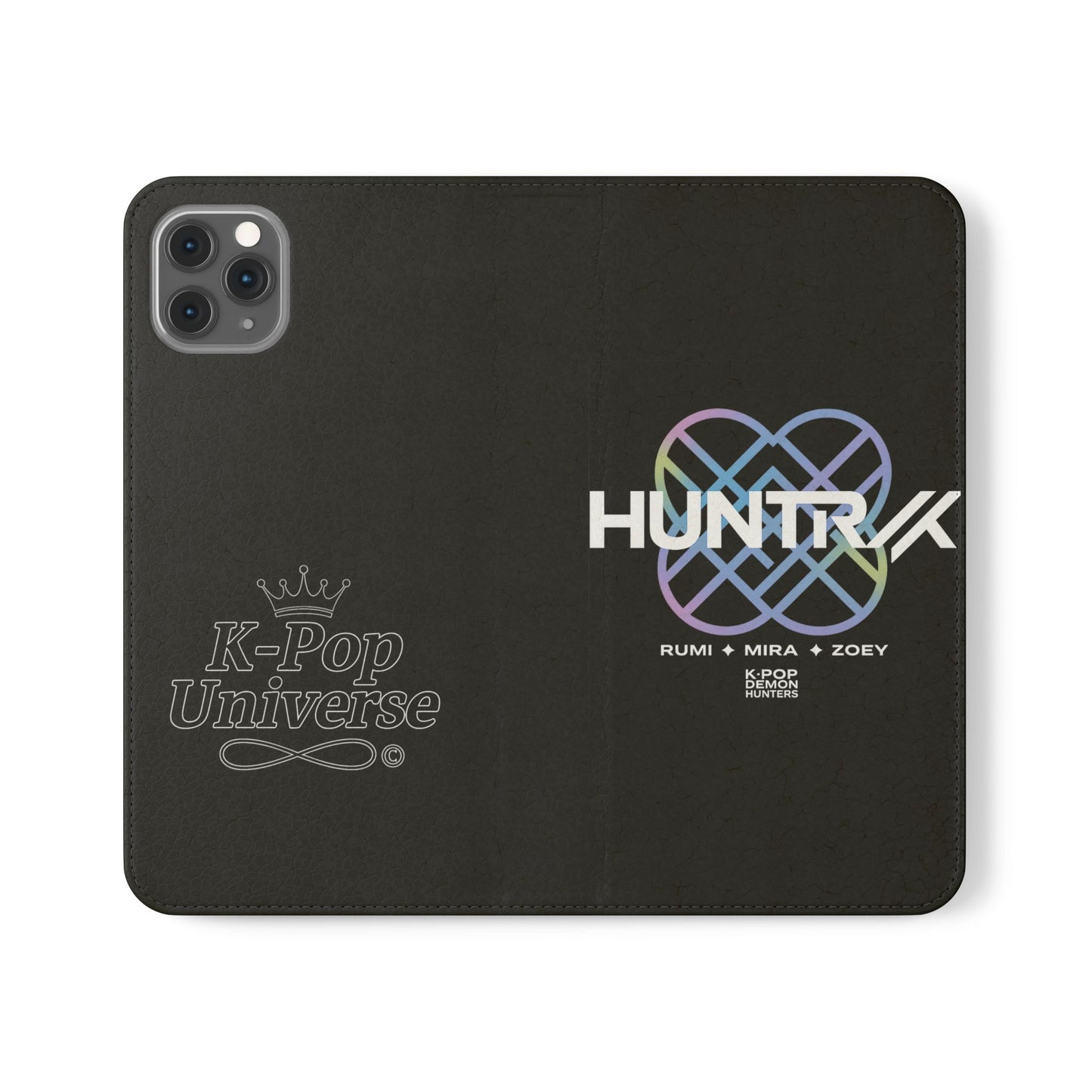 LIMITED EDITION❗K-Pop Universe Flip Cases - Stylish Phone Wallet, Perfect for Fans, Gift for Music Lovers, Trendy Accessory, Smartphones, Huntrax, K-POP demon hunters, k-pop universe
