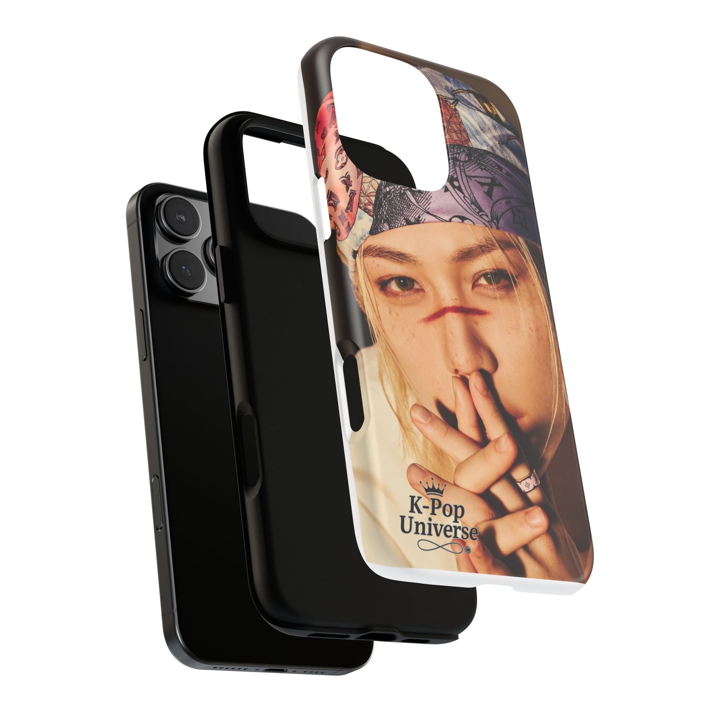 K-Pop Tough Phone Case, Stylish K-Pop Accessory, Trendy Gift for Fans, Birthday Present, Unique Phone Case Design