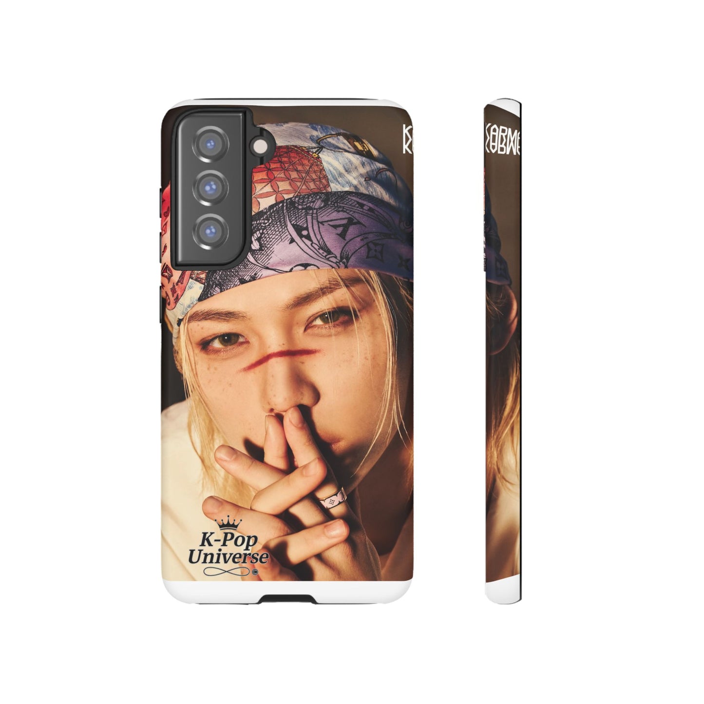 K-Pop Tough Phone Case, Stylish K-Pop Accessory, Trendy Gift for Fans, Birthday Present, Unique Phone Case Design