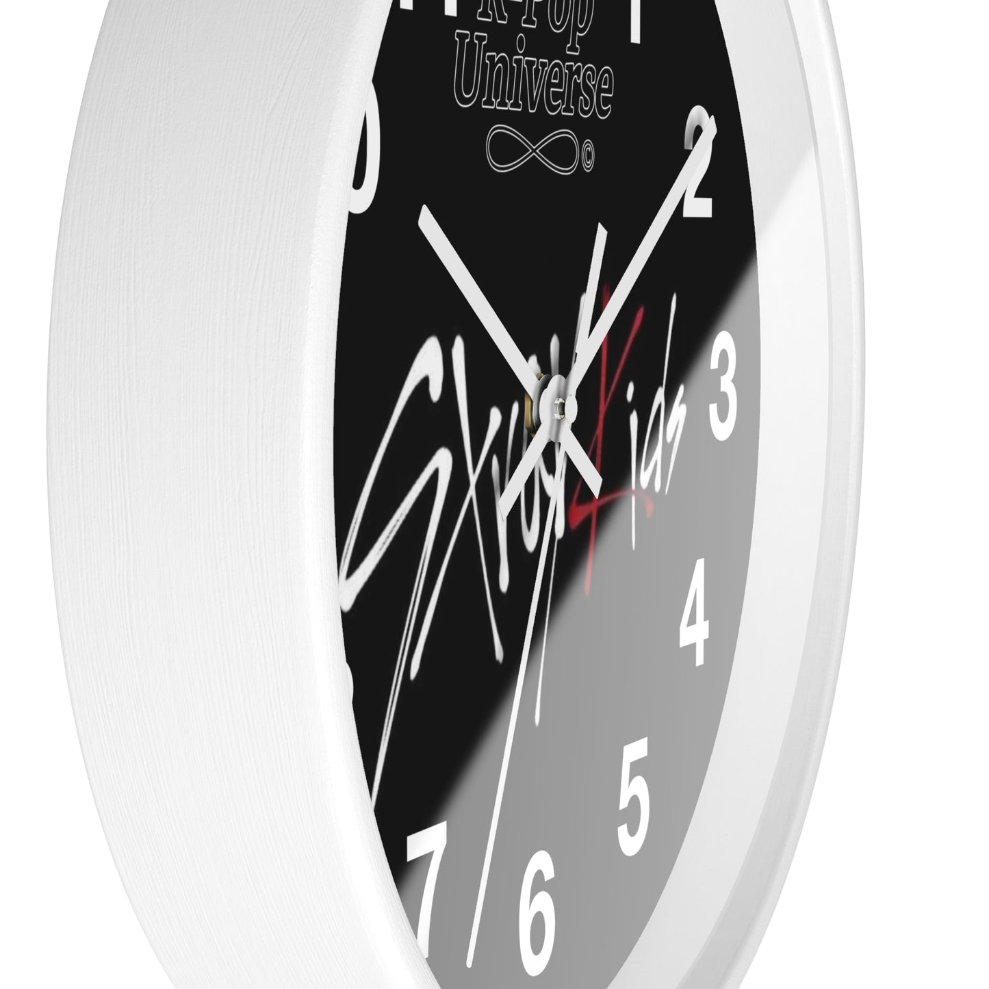 K-Pop Stray Kids Wall Clock, Unique Home Decor, Gift for Music Lovers, Cool Wall Art, Modern Timepiece, Fan Merchandise