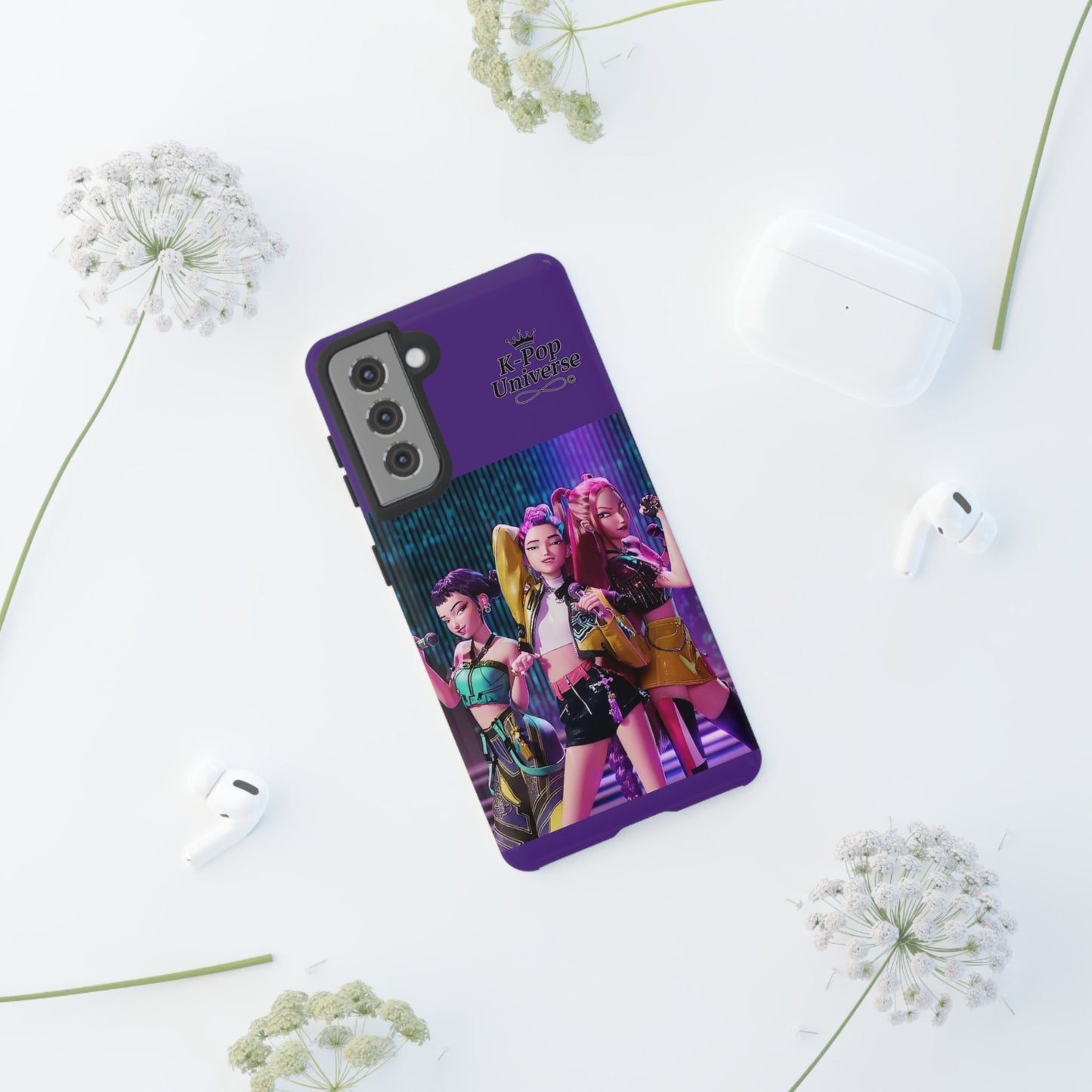 K-Pop Universe Phone Case, Stylish Tough Phone Cover, Colorful K-Pop Inspired Accessory, Trendy Gift for Fans, Durable Protection for Phones