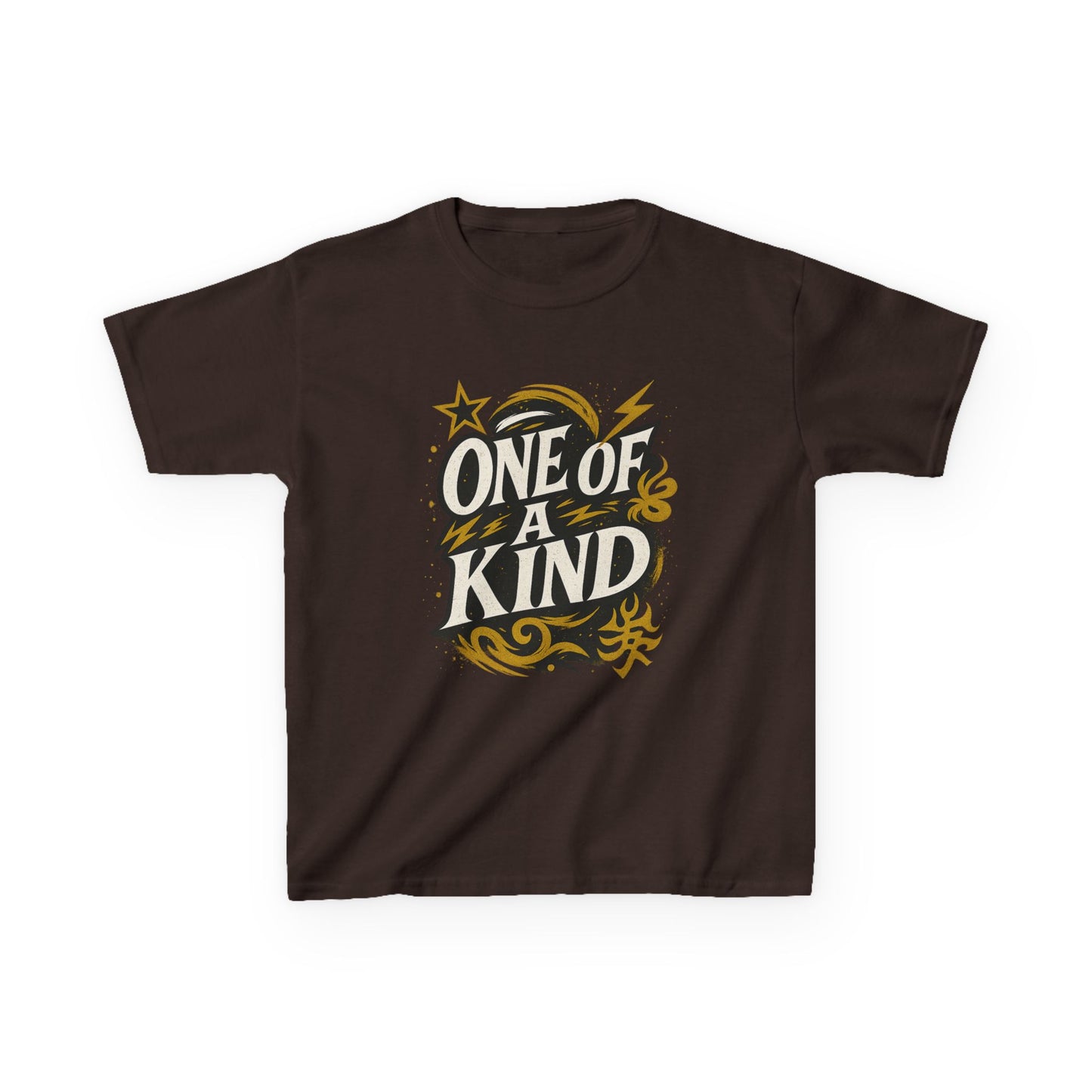 One of a Kind Kids Tee, Unique Kids T-Shirt, Custom Kids Heavy Cotton Tee, Gift for Kids, Fun Kids Apparel