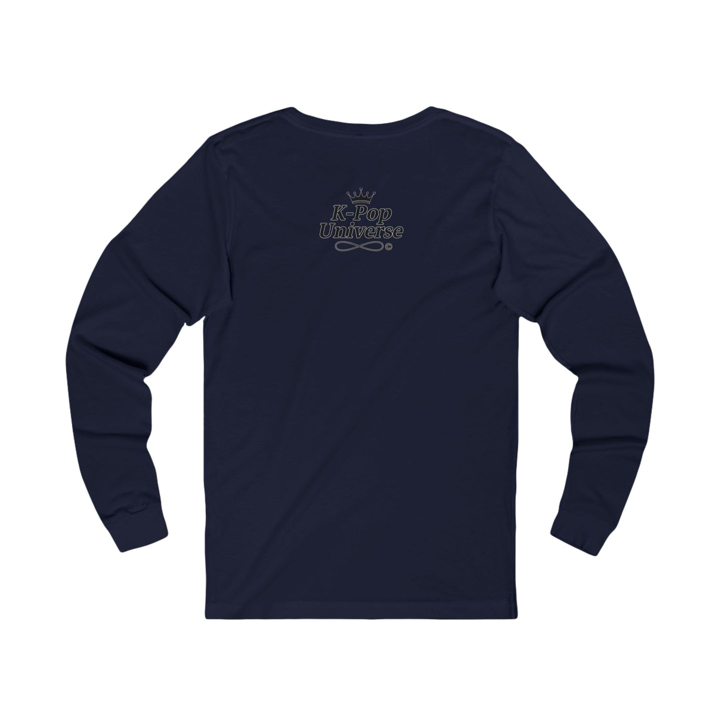K-Pop Unisex Long Sleeve Tee, Trendy K-Pop Shirt, Perfect Gift for Fans, Music Tee for Concerts, Stylish Everyday Wear