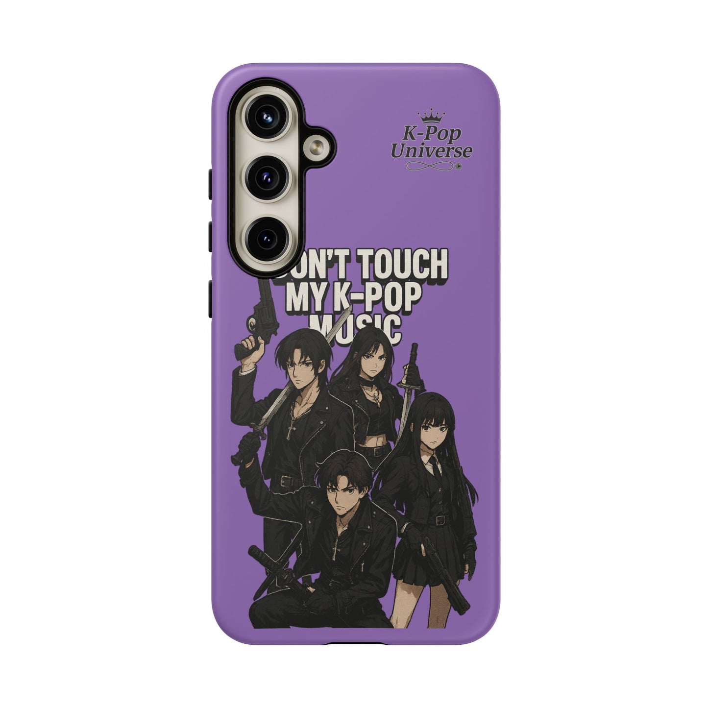 K-Pop Phone Case, Don't Touch My K-Pop Music Cover, Gift for Fans, Cute K-Pop Merchandise, Trending Phone Accessories