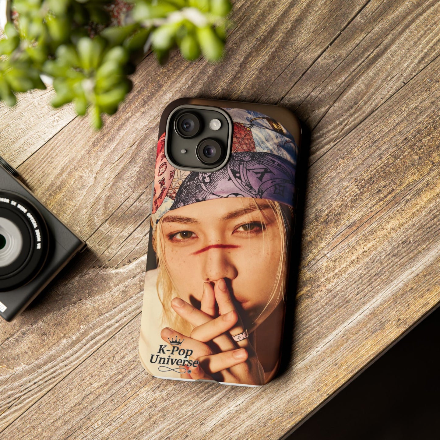 K-Pop Tough Phone Case, Stylish K-Pop Accessory, Trendy Gift for Fans, Birthday Present, Unique Phone Case Design